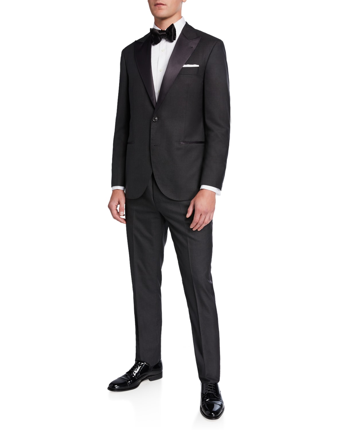 tuxedo jacket peak lapel