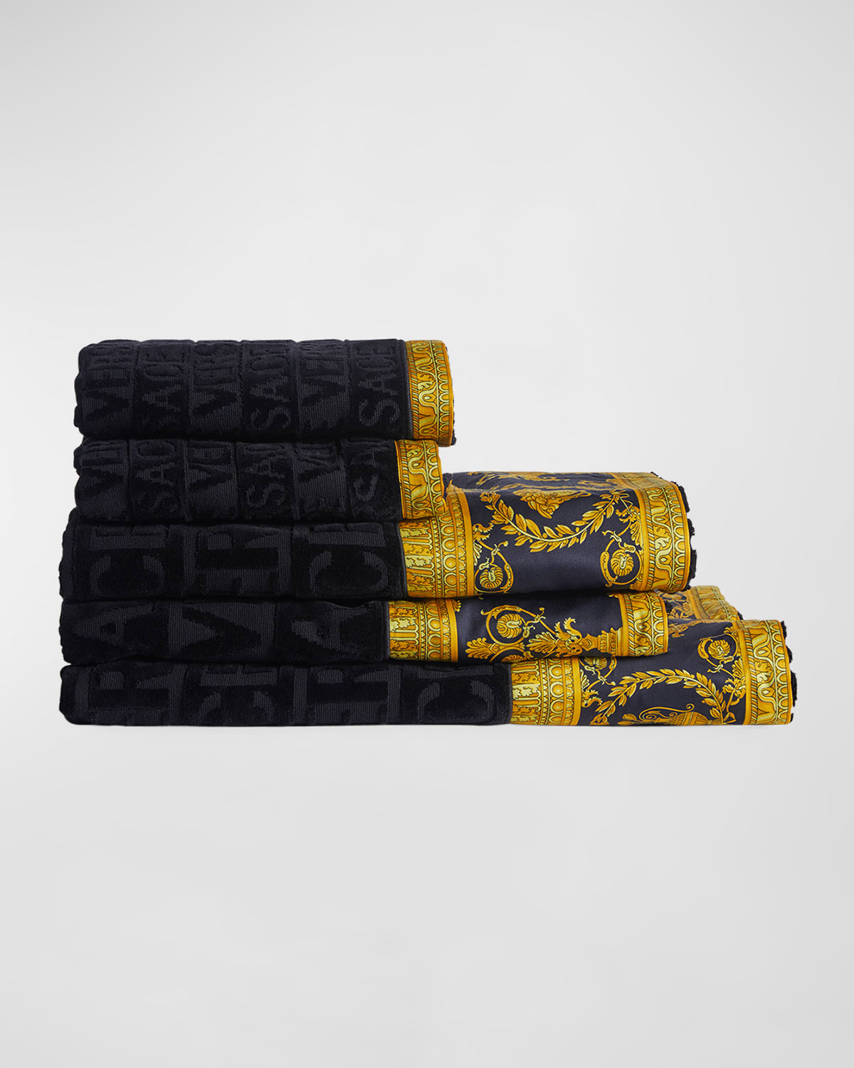 Meditatief Illusie Peave Versace Medusa 5-Piece Classic Bath Towel Set | Neiman Marcus