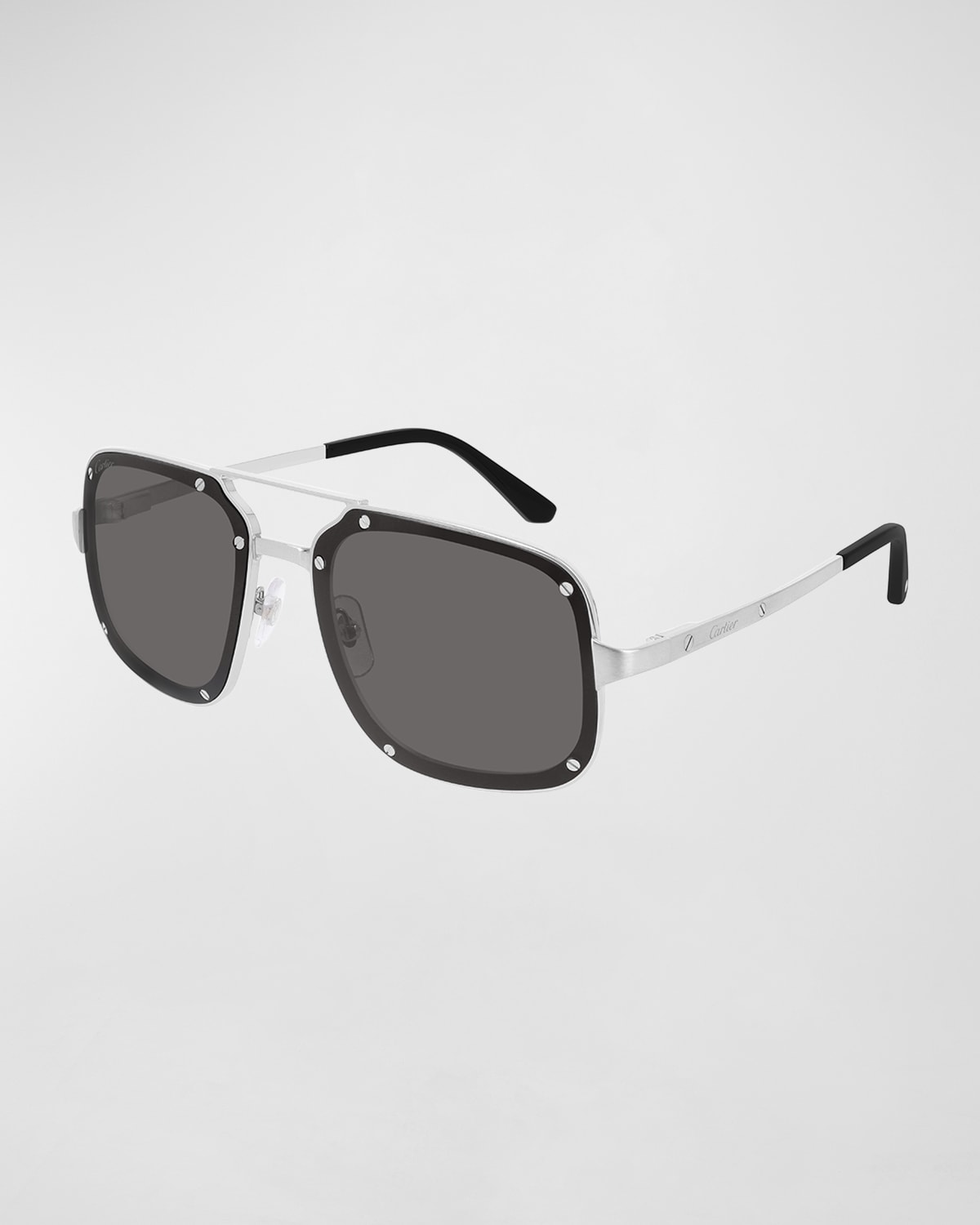 Persol Men's Square Lightweight Titanium Sunglasses Neiman Marcus