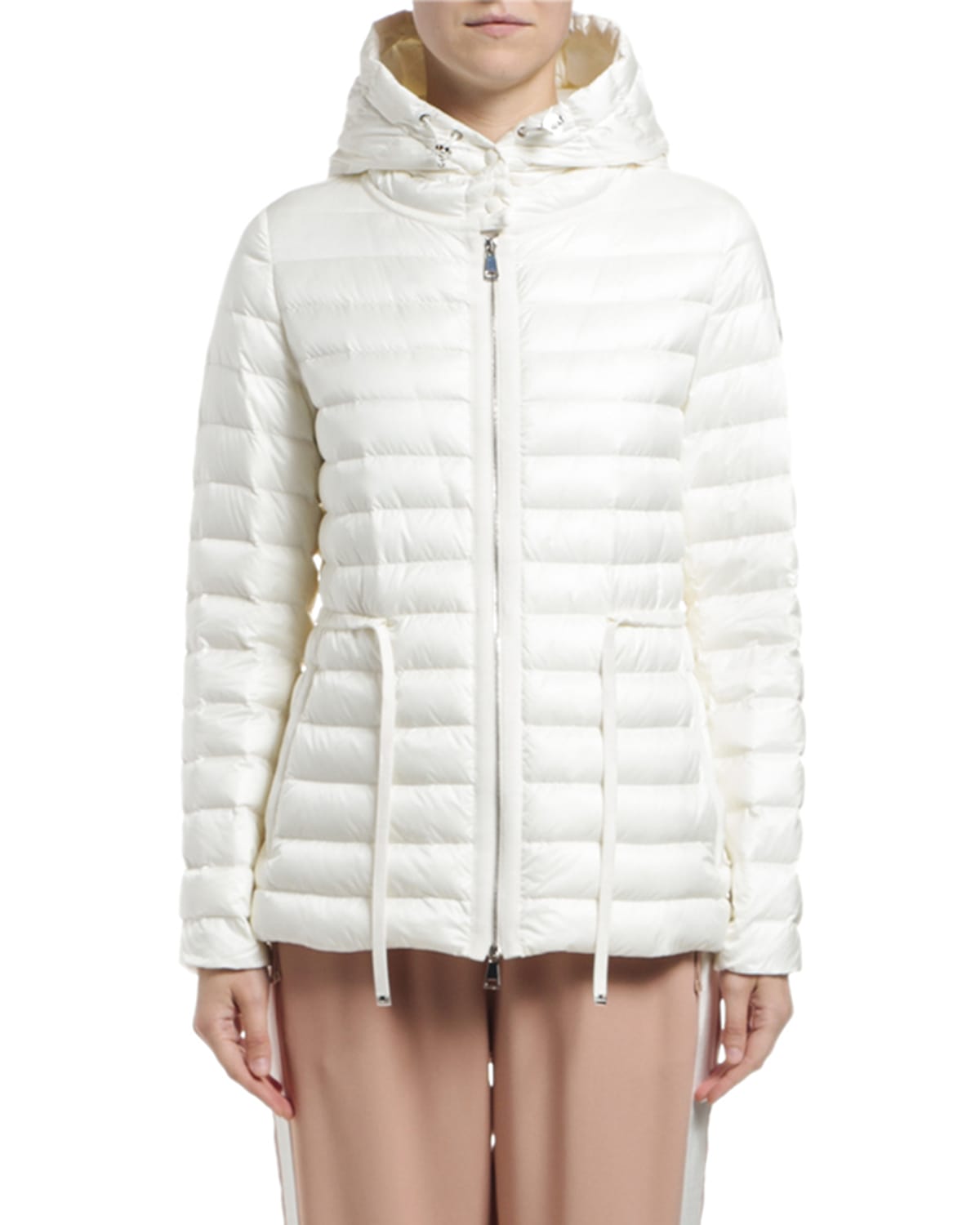 white moncler bubble coat