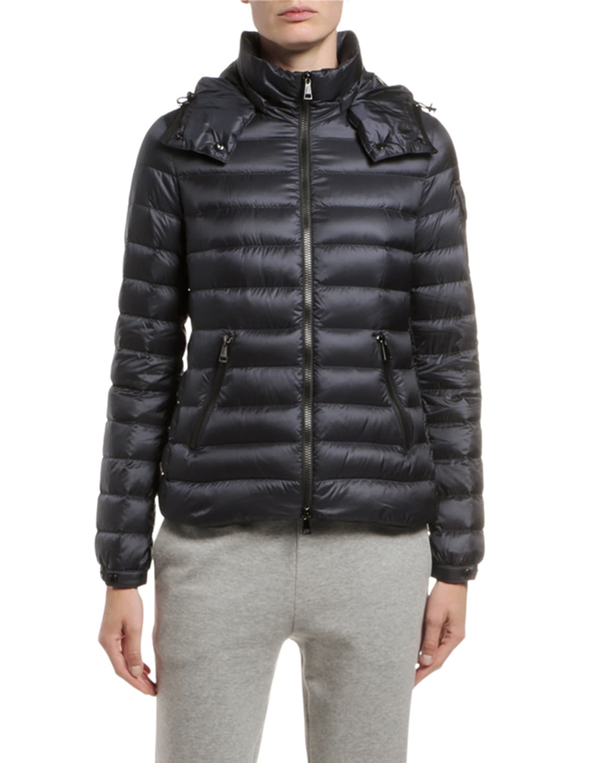 moncler rubis hooded puffer jacket