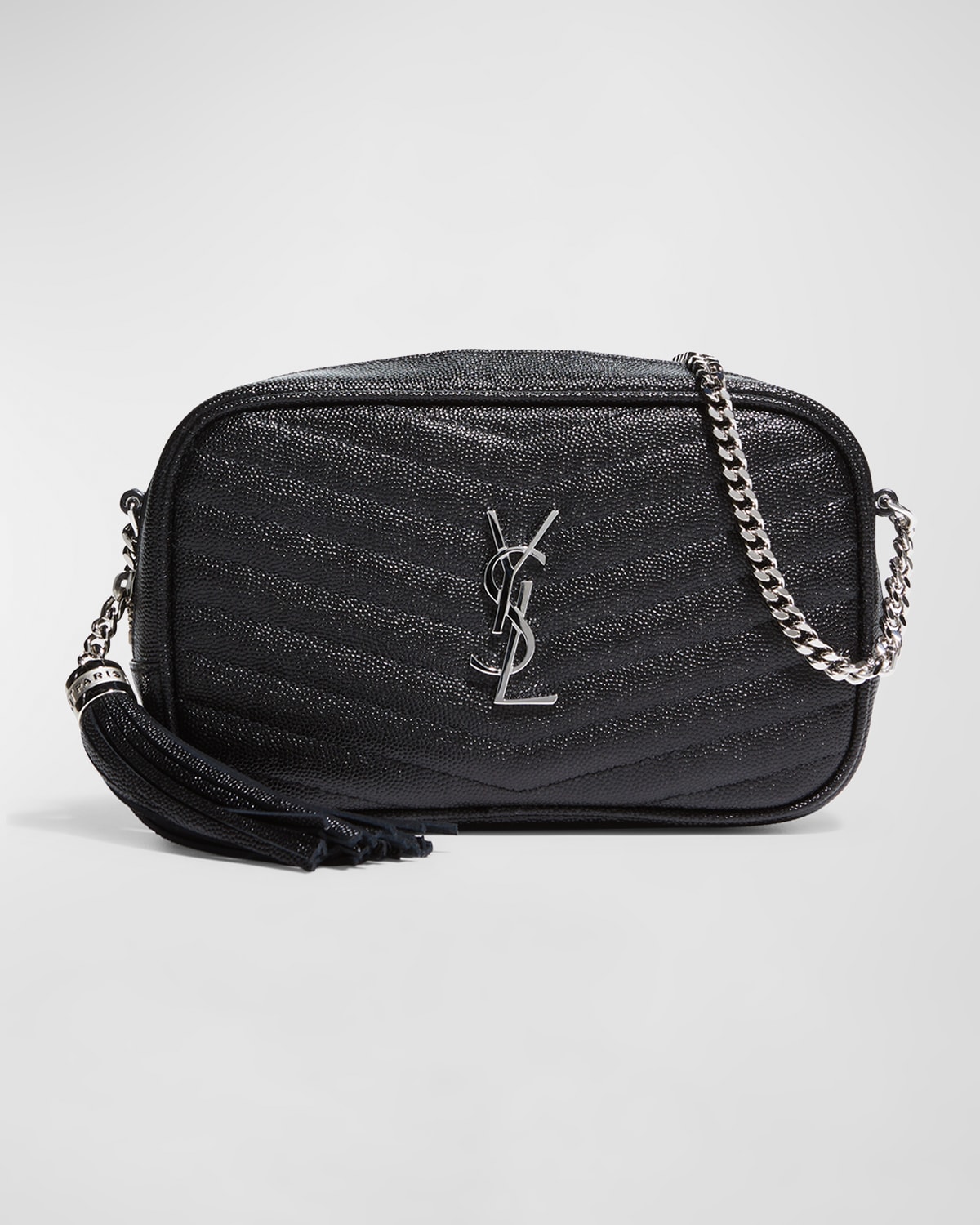 Saint Laurent Lou Medium Monogram YSL Calf Crossbody Bag Neiman Marcus
