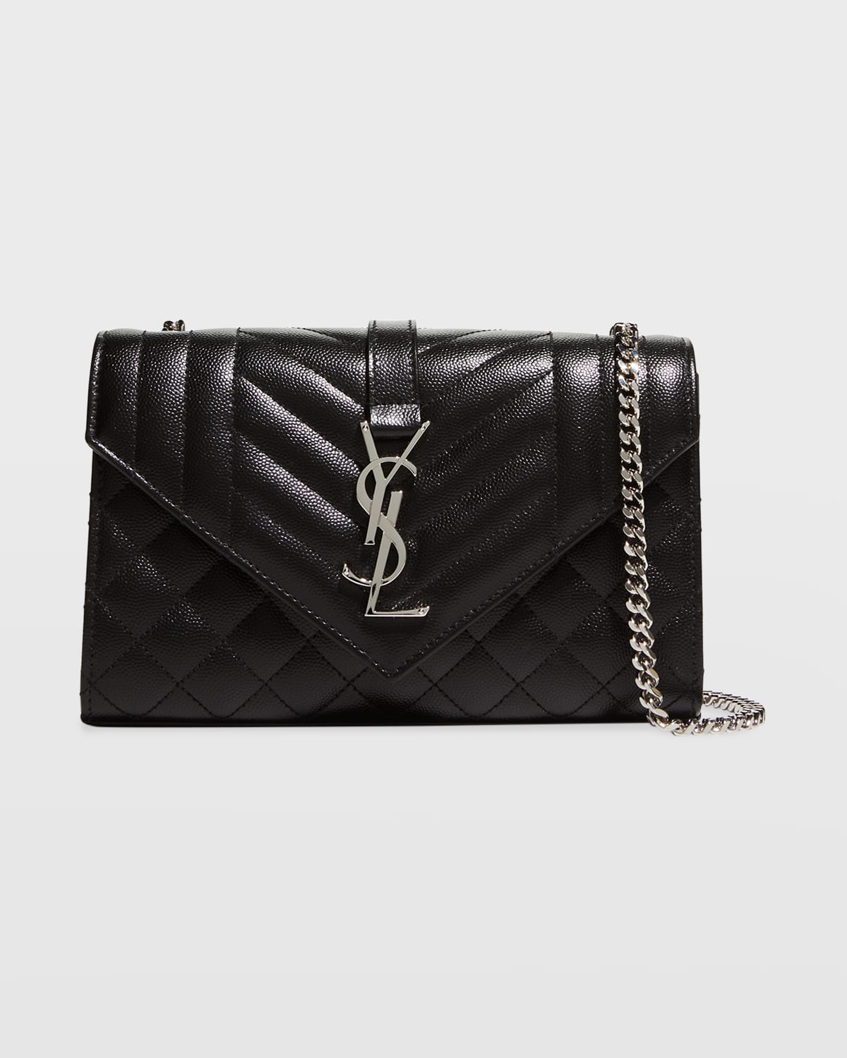 Saint Laurent Le 57 YSL Quilted Leather Flap Bag Neiman Marcus