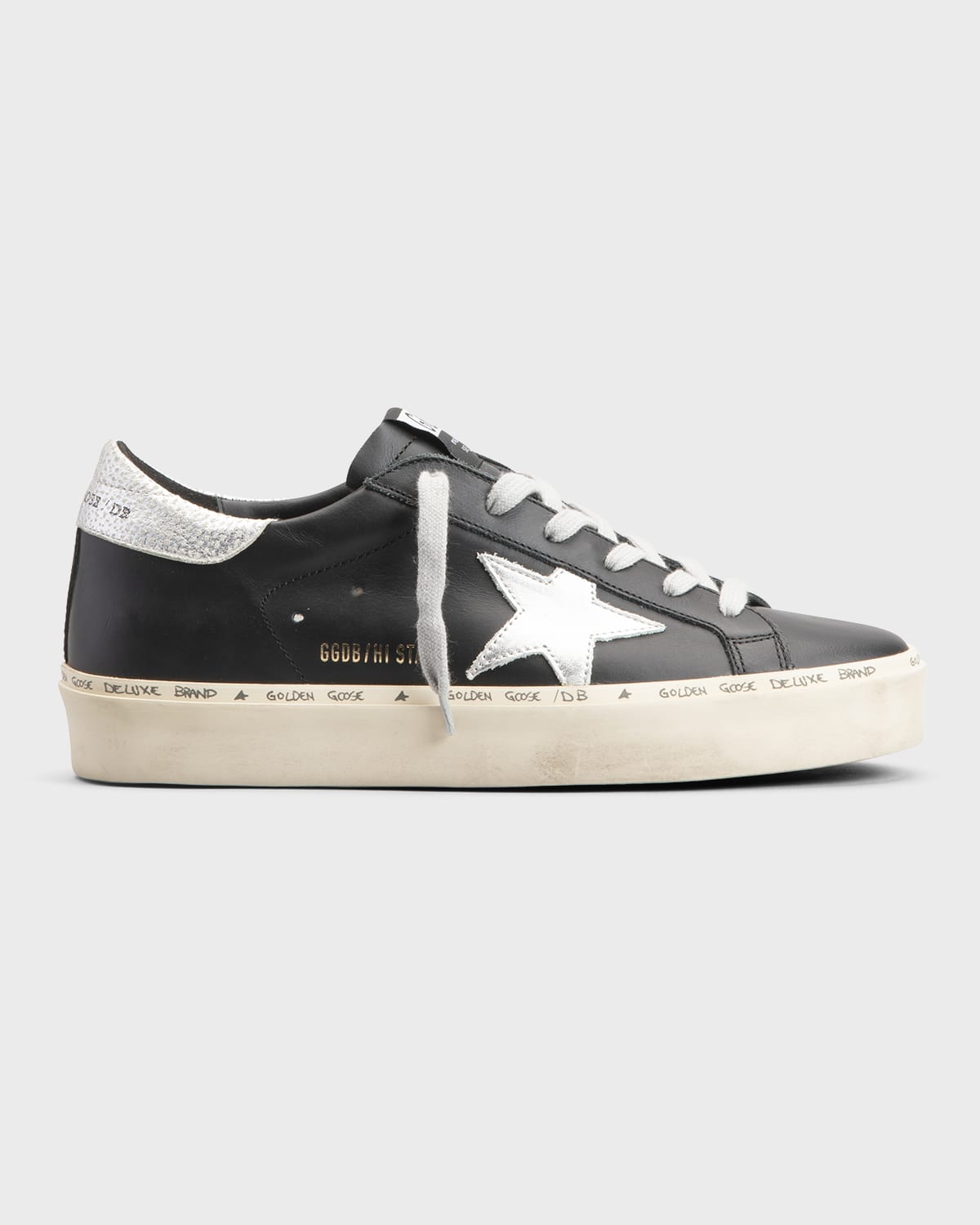 Golden Goose Pure Star Bicolor Leather Low-Top Sneakers | Neiman Marcus