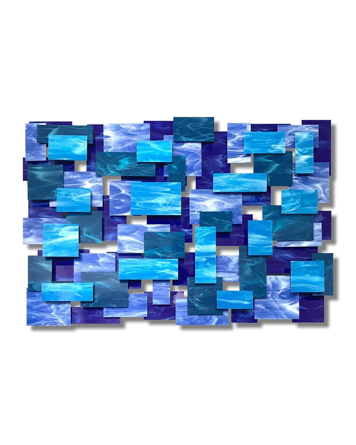 Karo Studios Triptych Wall Sculpture | Neiman Marcus