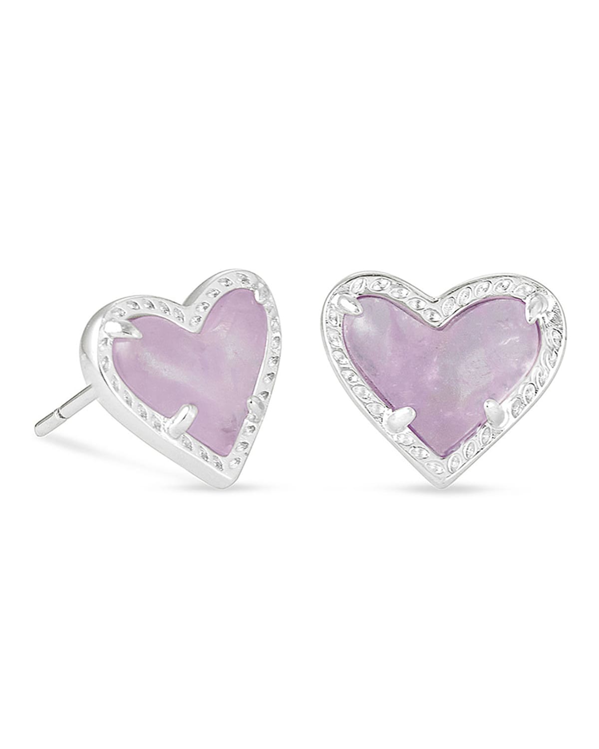 Ari Heart Gold Stud Earrings main image 1