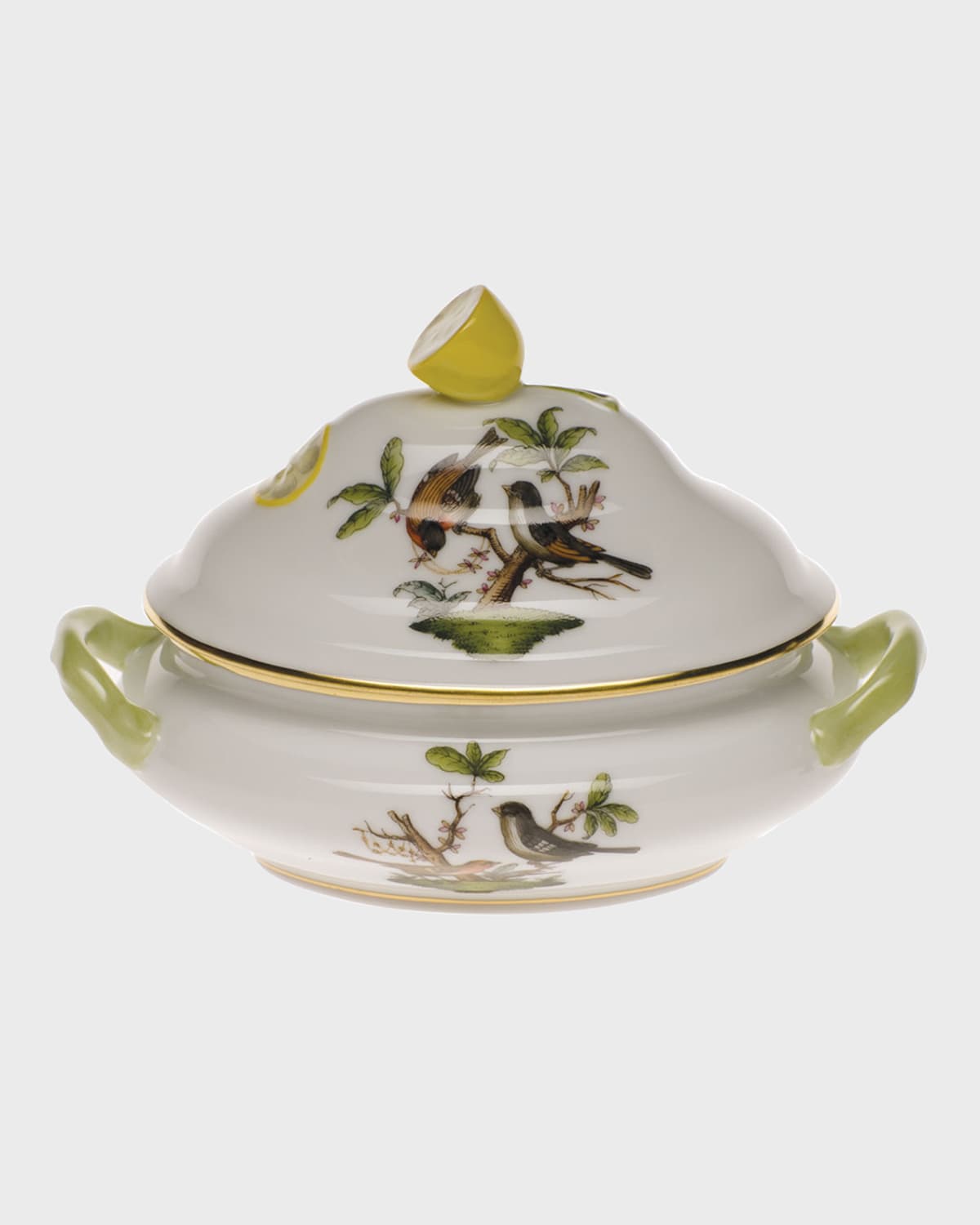 Herend Rothschild Bird Tureen Neiman Marcus
