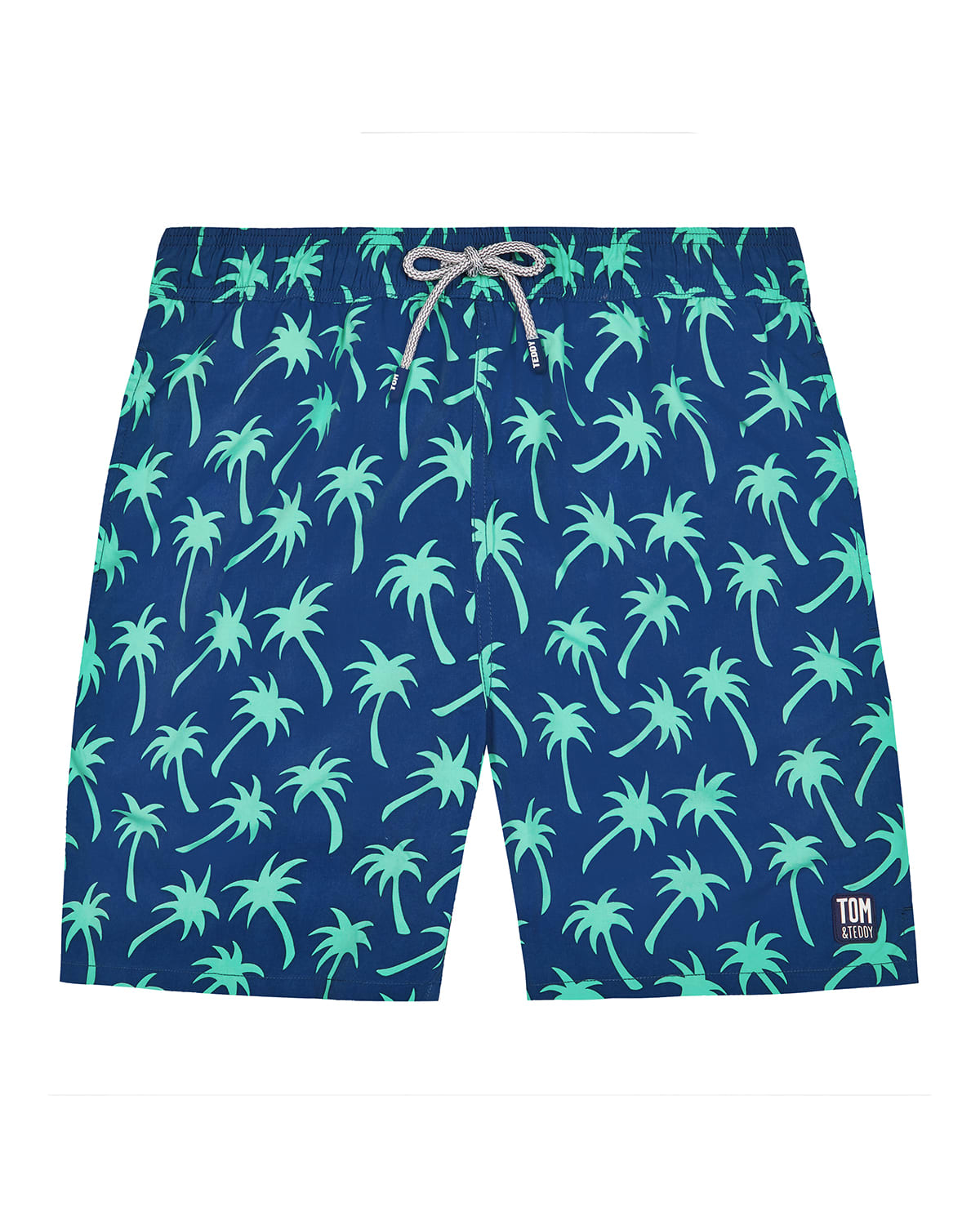 Tom & Teddy Men's Turtle-Print Swim Trunks | Neiman Marcus