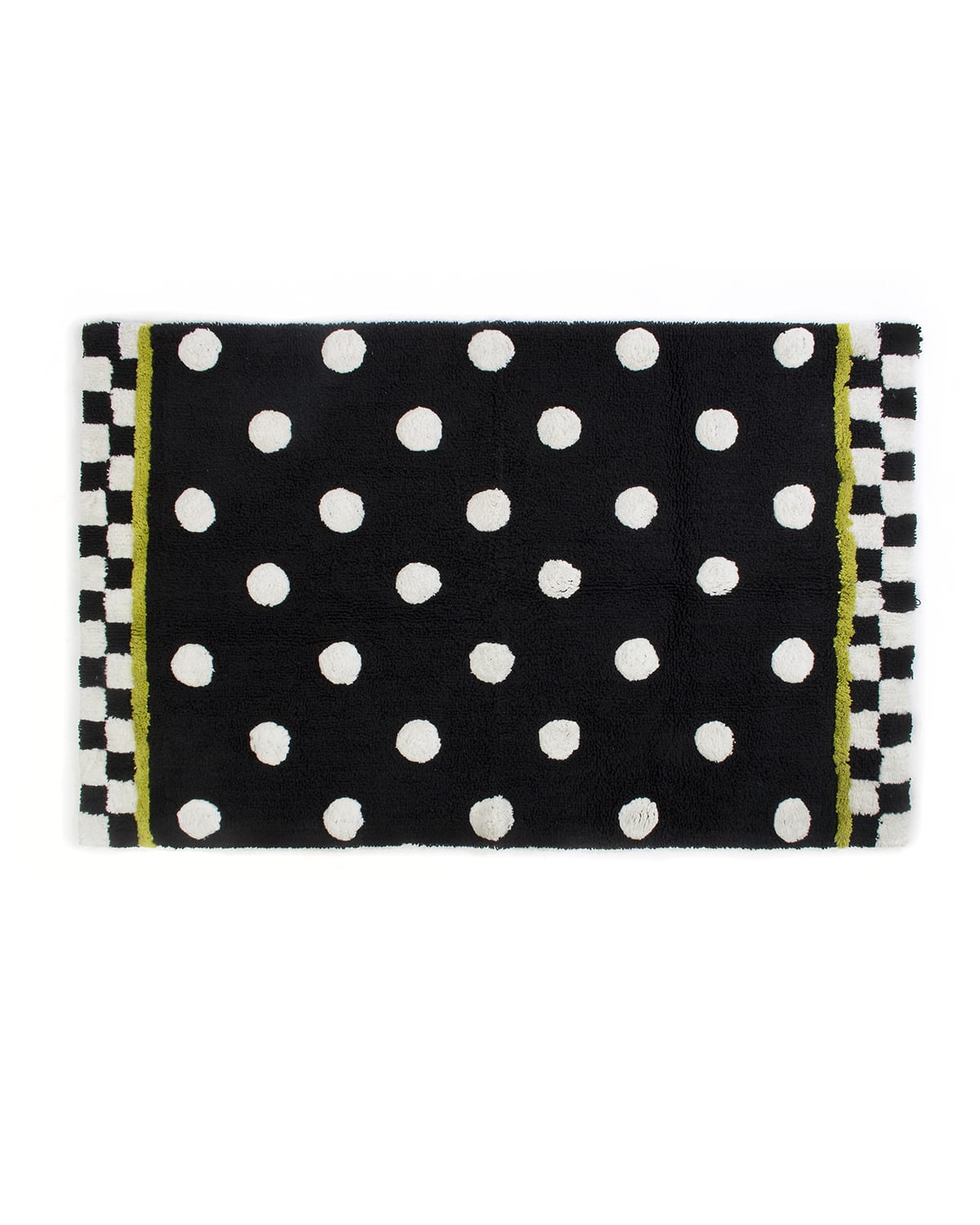 MacKenzieChilds Dotty Bath Rug Neiman Marcus