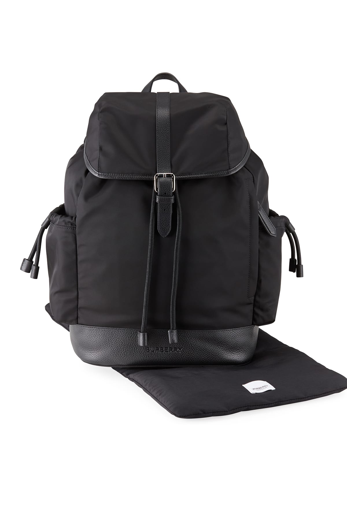 Burberry Black Nylon Watson Diaper Backpack Burberry