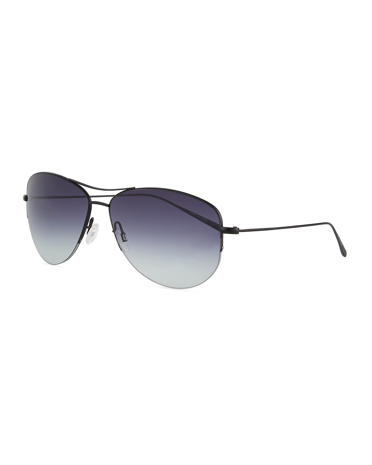 Oliver Peoples Men's Strummer Gradient Metal Aviator Sunglasses | Neiman  Marcus