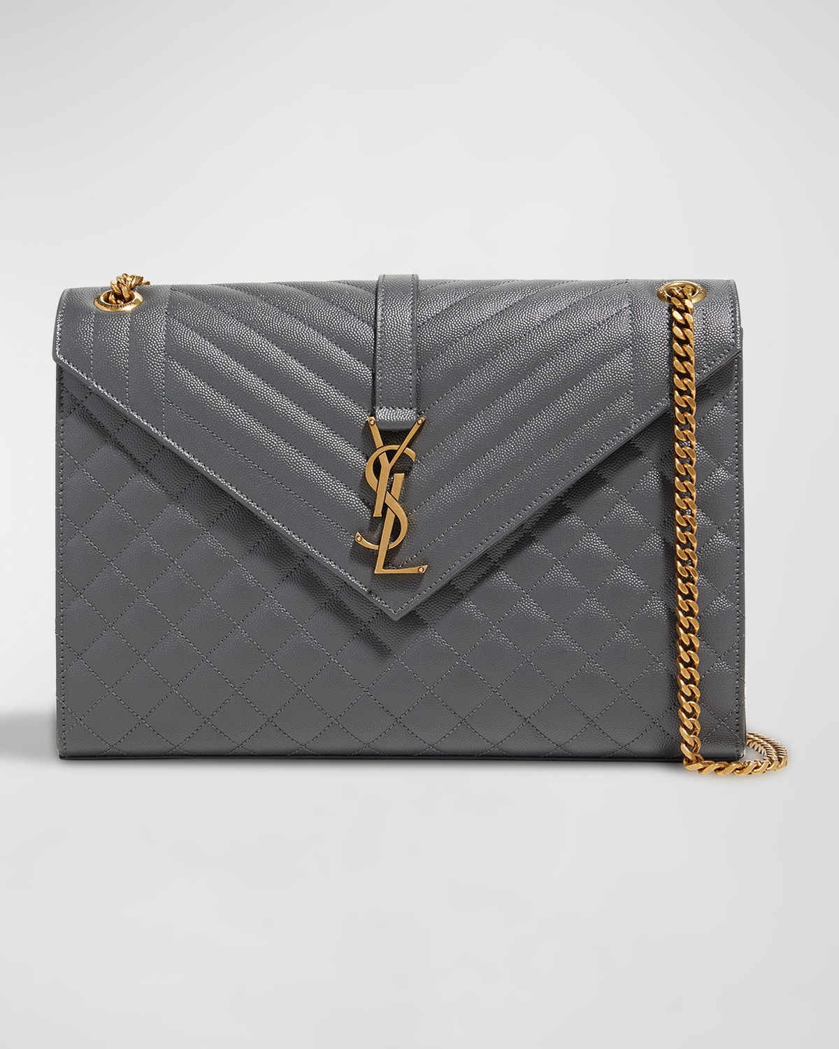Saint Laurent Large Envelope Shoulder Bag Neiman Marcus