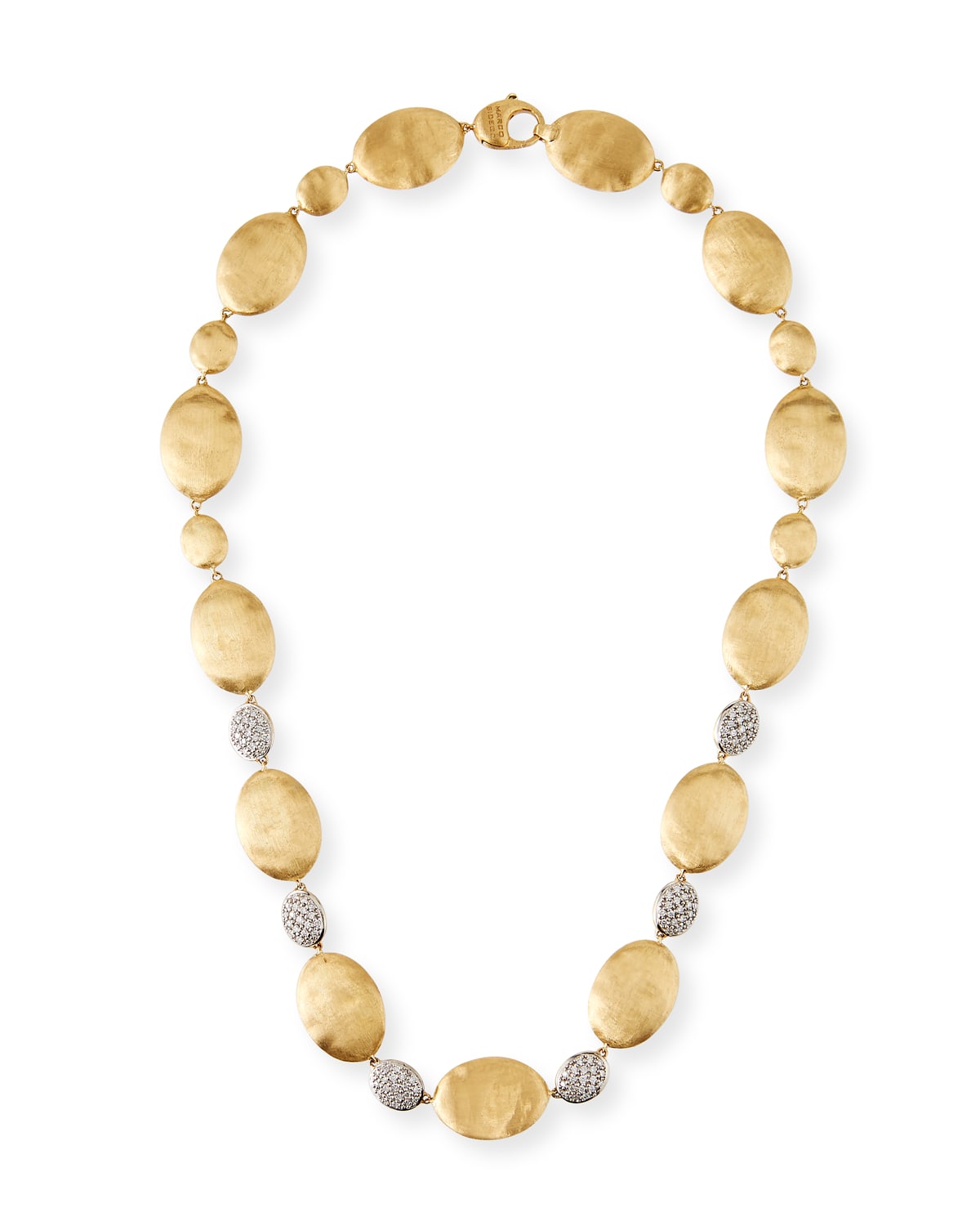 Marco Bicego Siviglia 18K Gold Short Small Bead Necklace, 16