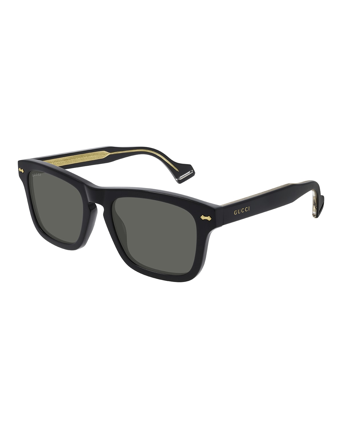 Gucci Men's Metal Aviator Sunglasses Neiman Marcus