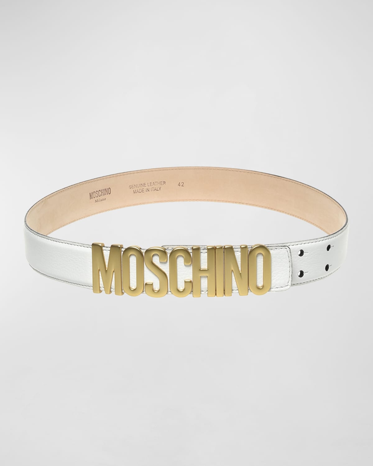 Ralph Lauren Purple Label Men's Leather RLLogo Belt Neiman Marcus