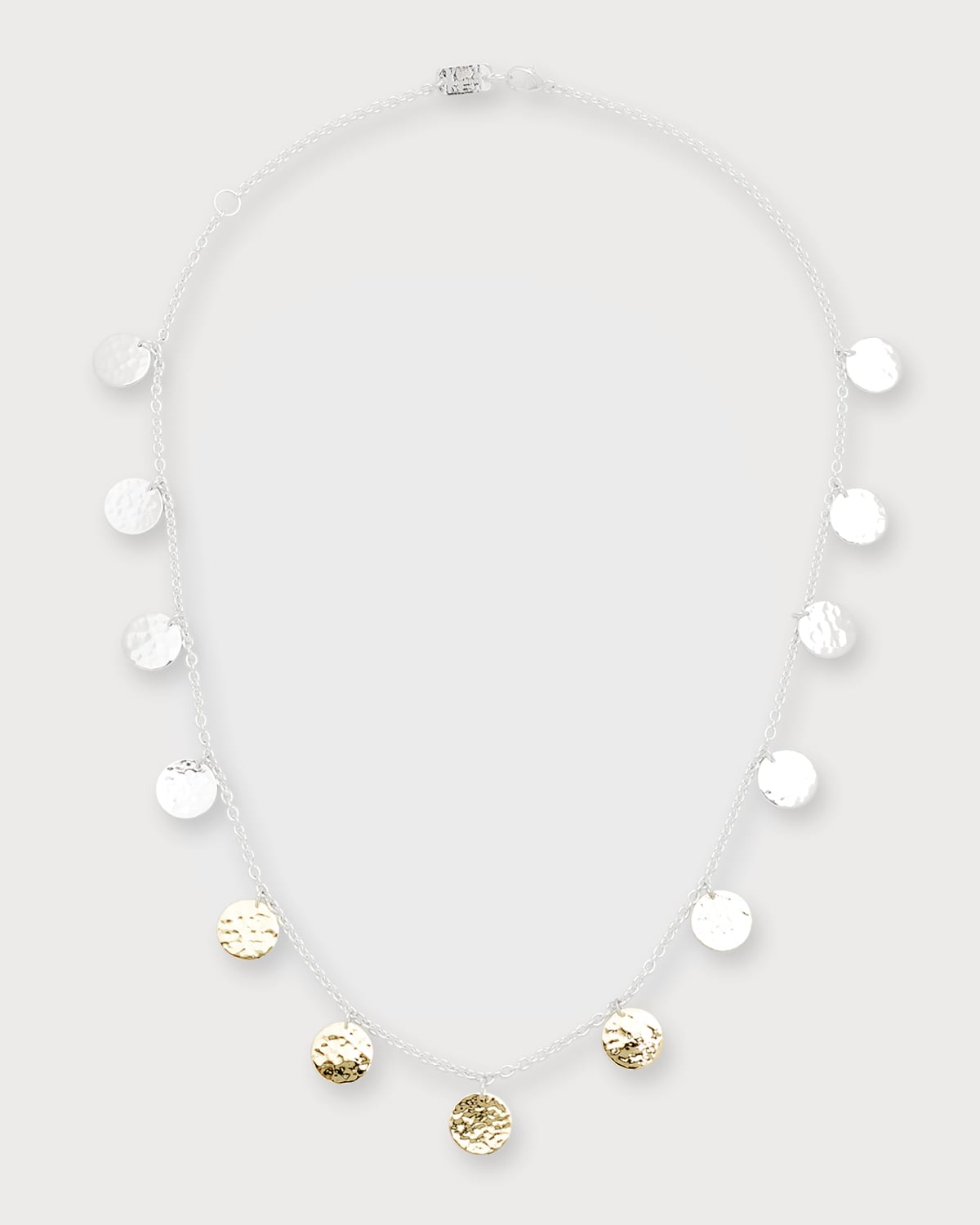 Ippolita Hammered Disc Necklace in Chimera | Neiman Marcus