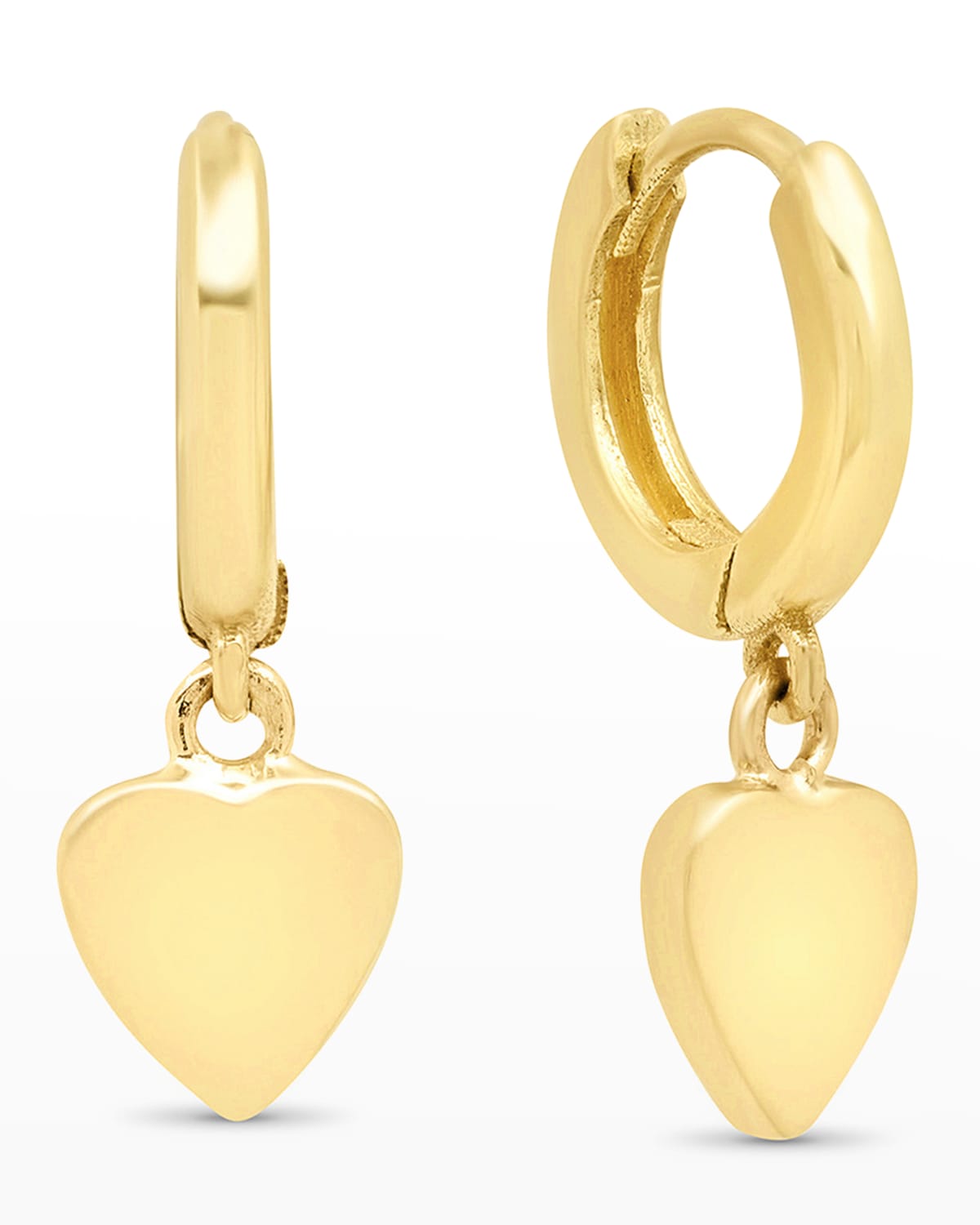 Mini drop gold-plated 18K Earring