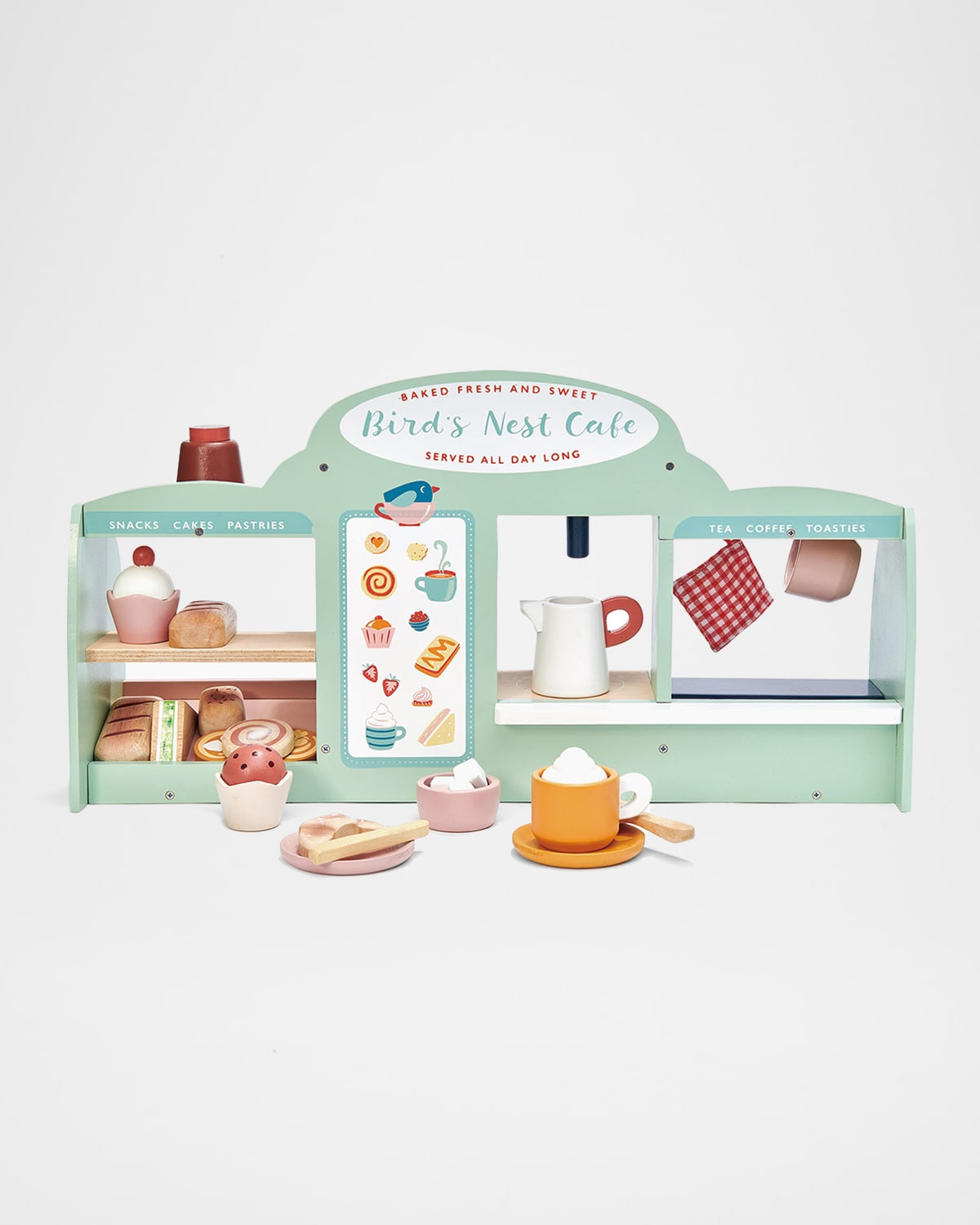 Tender Leaf Toys Kid's Mini Chef Wooden Fruit Blender Toy Kit Neiman