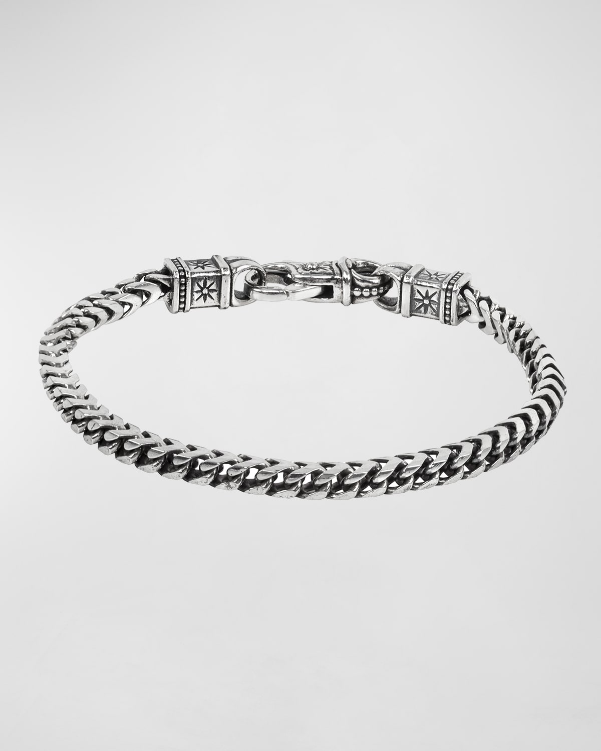 Konstantino Men's Sterling Silver Mini-Link Bracelet | Neiman Marcus