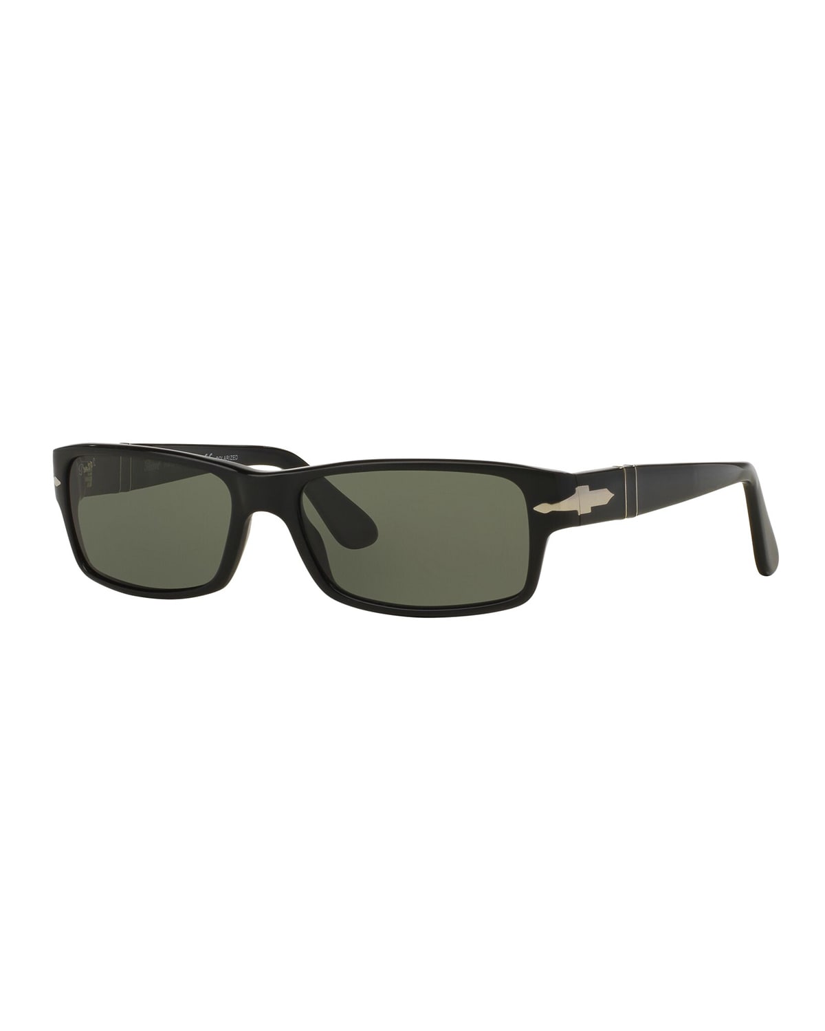 Persol Men's 53mm Polarized Acetate Rectangle Sunglasses Neiman Marcus