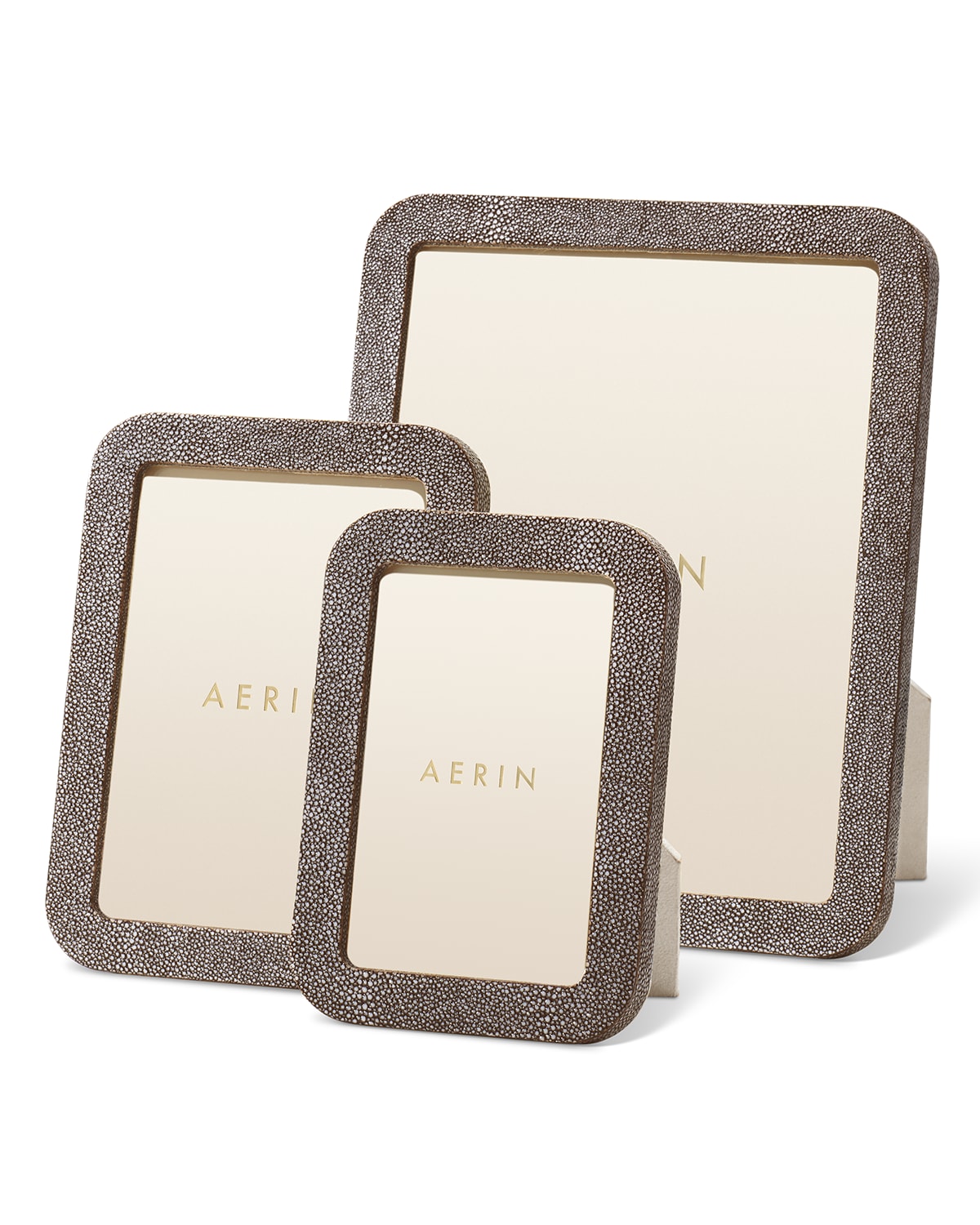 AERIN Classic FauxShagreen 4" x 6" Picture Frame Neiman Marcus