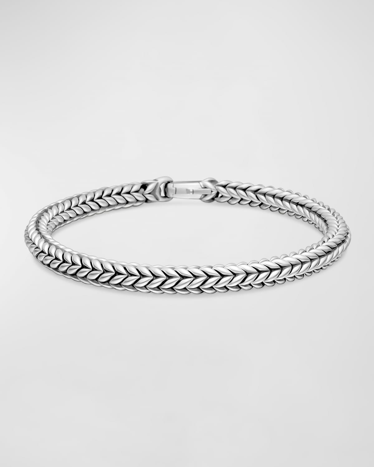 David Yurman Men's Faceted Link Bracelet in 18K Yellow Gold, 6mm