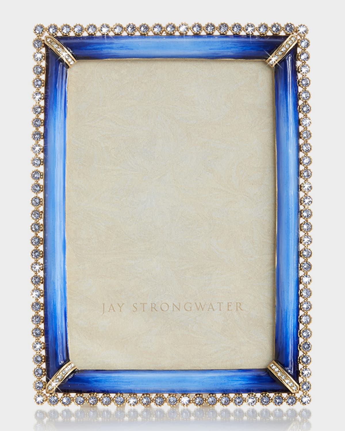 Jay Strongwater Bejeweled Frame, 4" x 6" Neiman Marcus