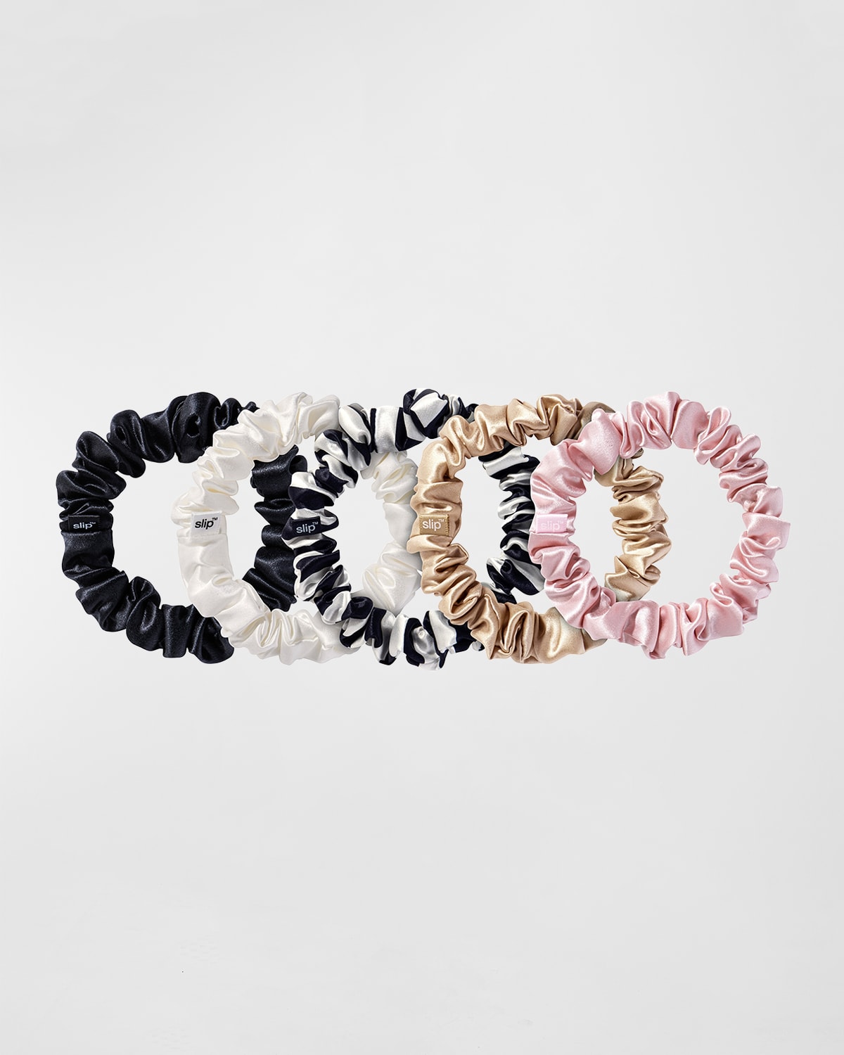 slip pure silk hair ties
