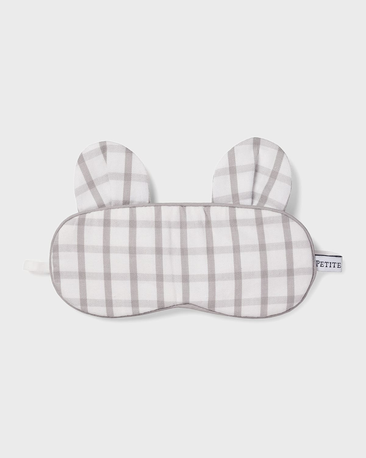 Petite Plume Kids' Kitty Gingham Eye Mask Neiman Marcus