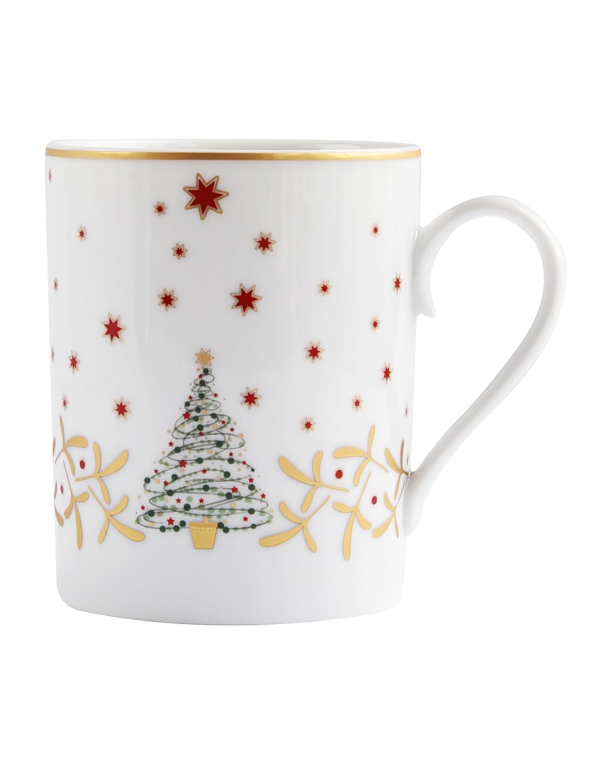 Set De 2 Mugs HERMÈS H Deco No.1 & No.2 En Porcelaine - Neuf Avec étiquettes - Modèle P037135P