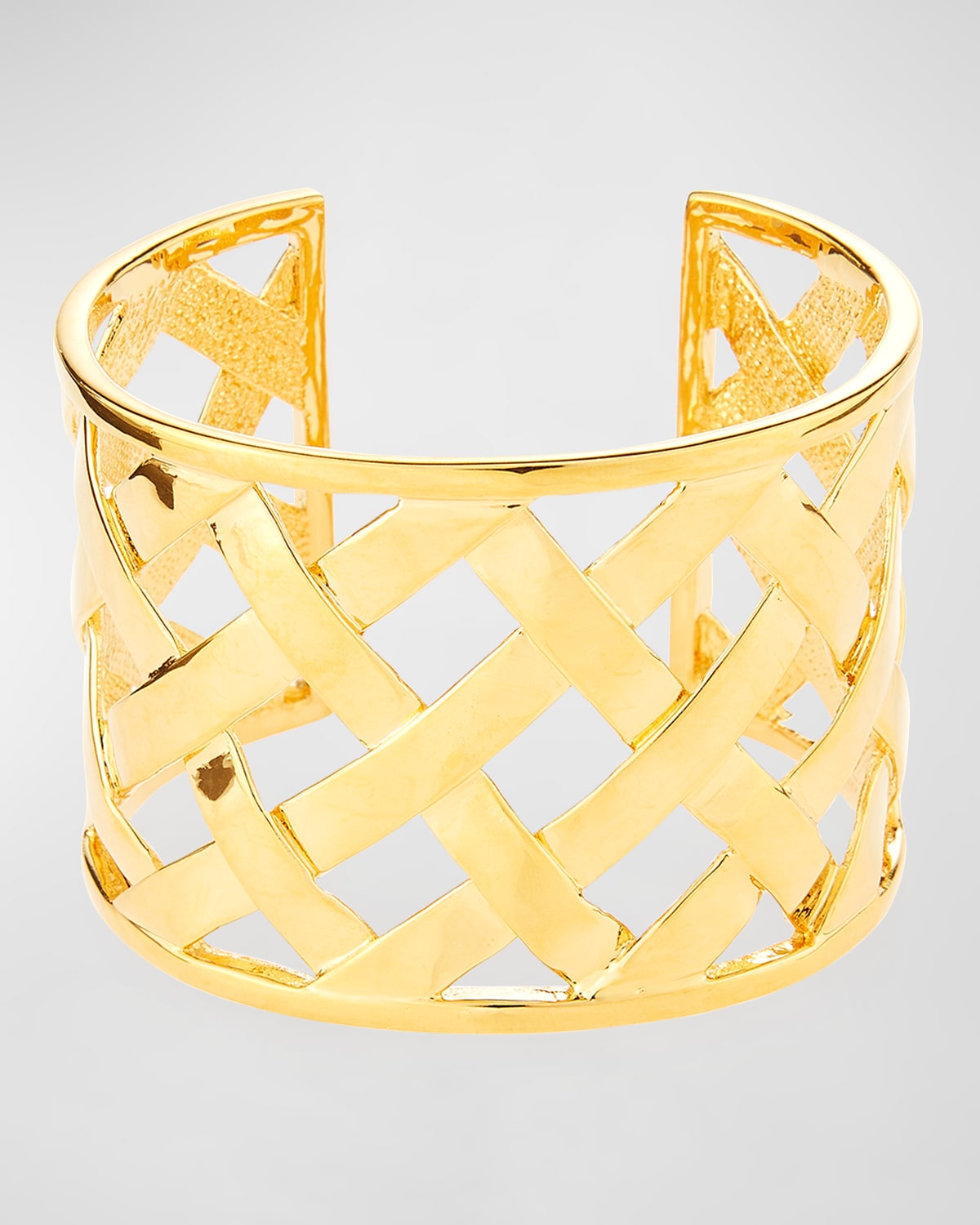 Jay Lane 22K Hammered Gold Cuff Bracelet Neiman Marcus