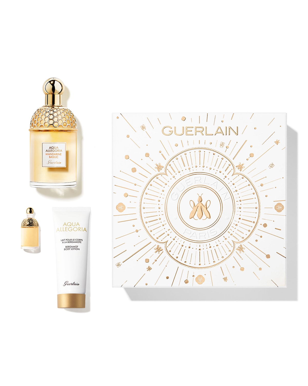 Guerlain Aqua Allegoria Mandarine Basilic 4.2 oz. Gift Set Limited
