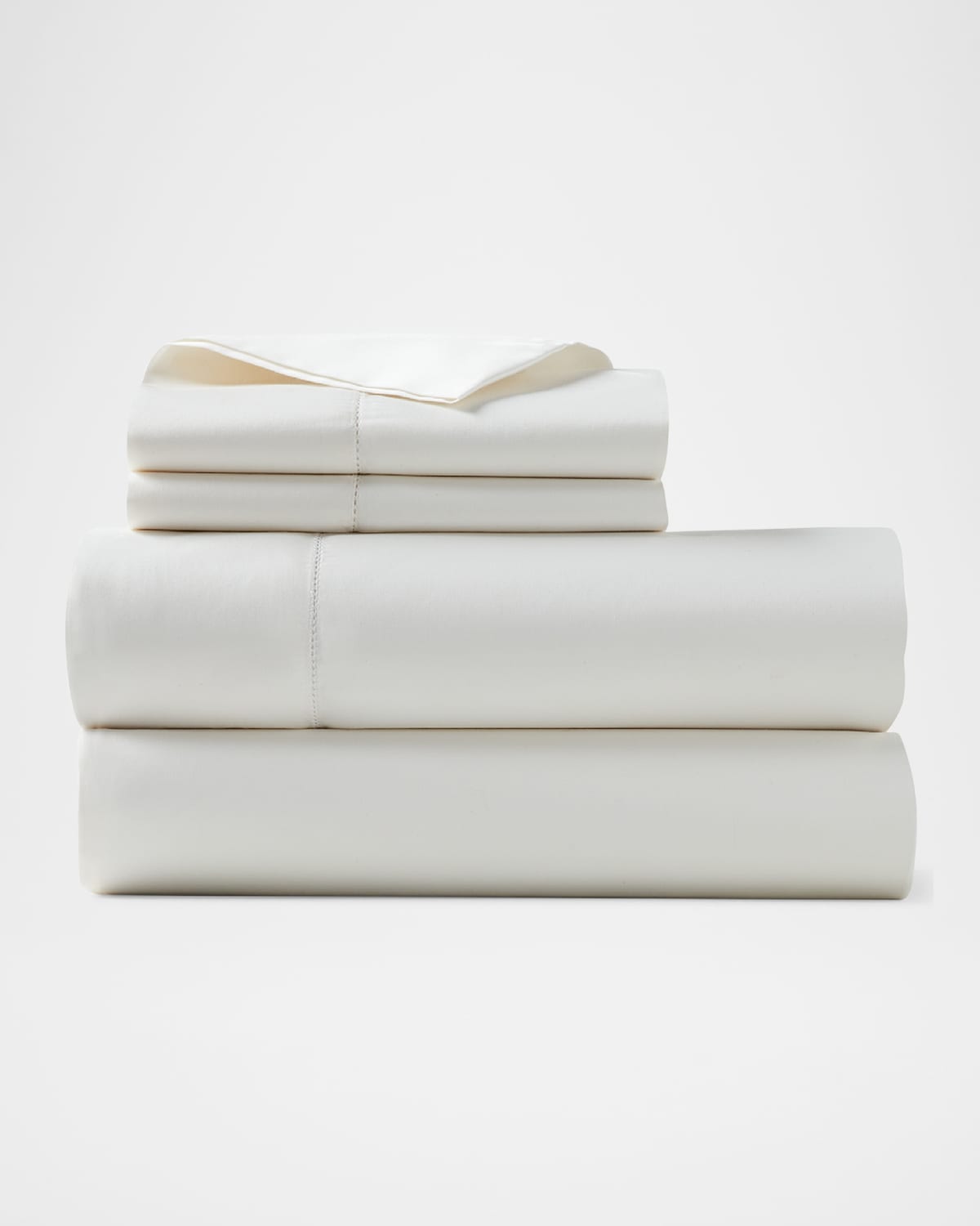 Ralph Lauren Home Organic Oxford Solid Queen Flat Sheet | Neiman Marcus