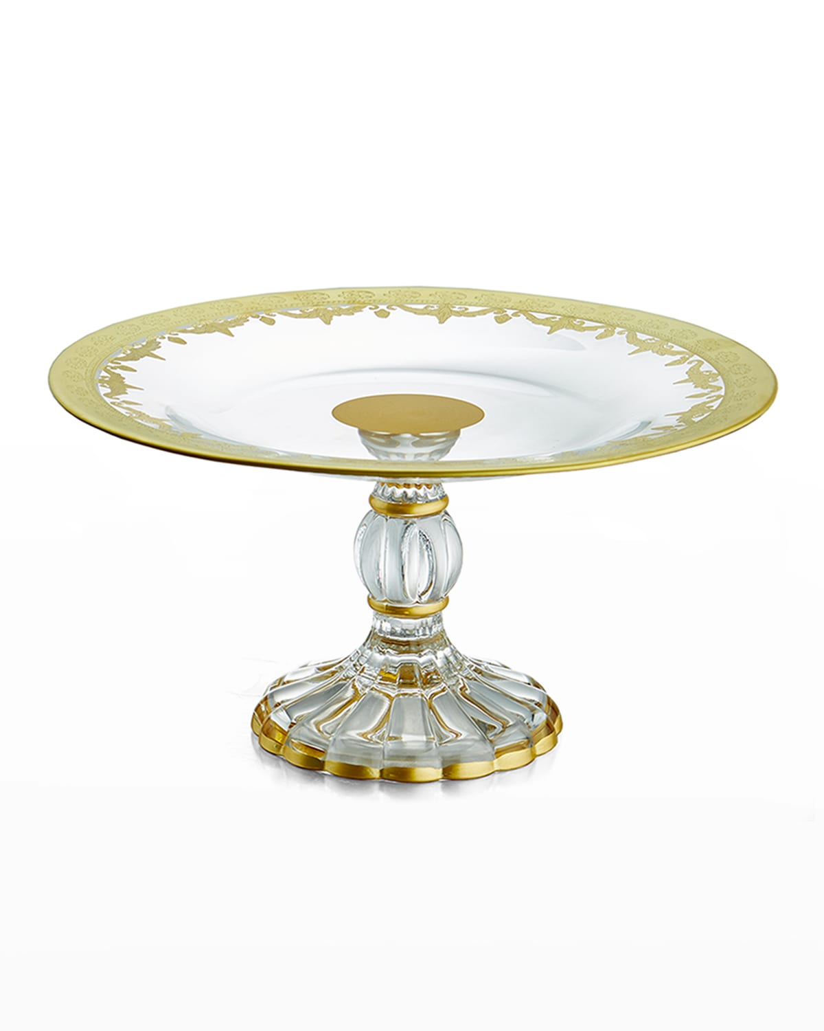 Vietri Baroque Glass Cake Stand Neiman Marcus