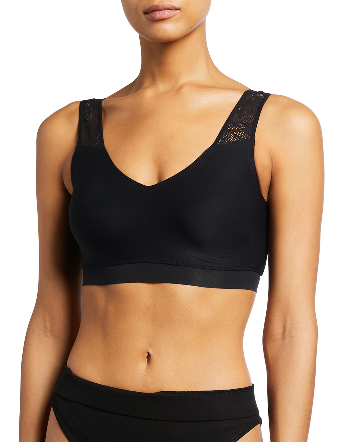 Chantelle Soft Stretch Padded Bandeau Bra | Neiman Marcus