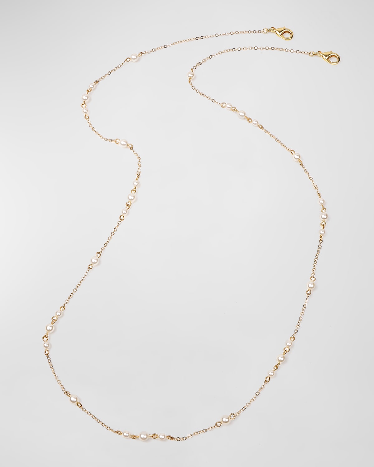 Ben-Amun Short Pearly Chain Necklace | Neiman Marcus