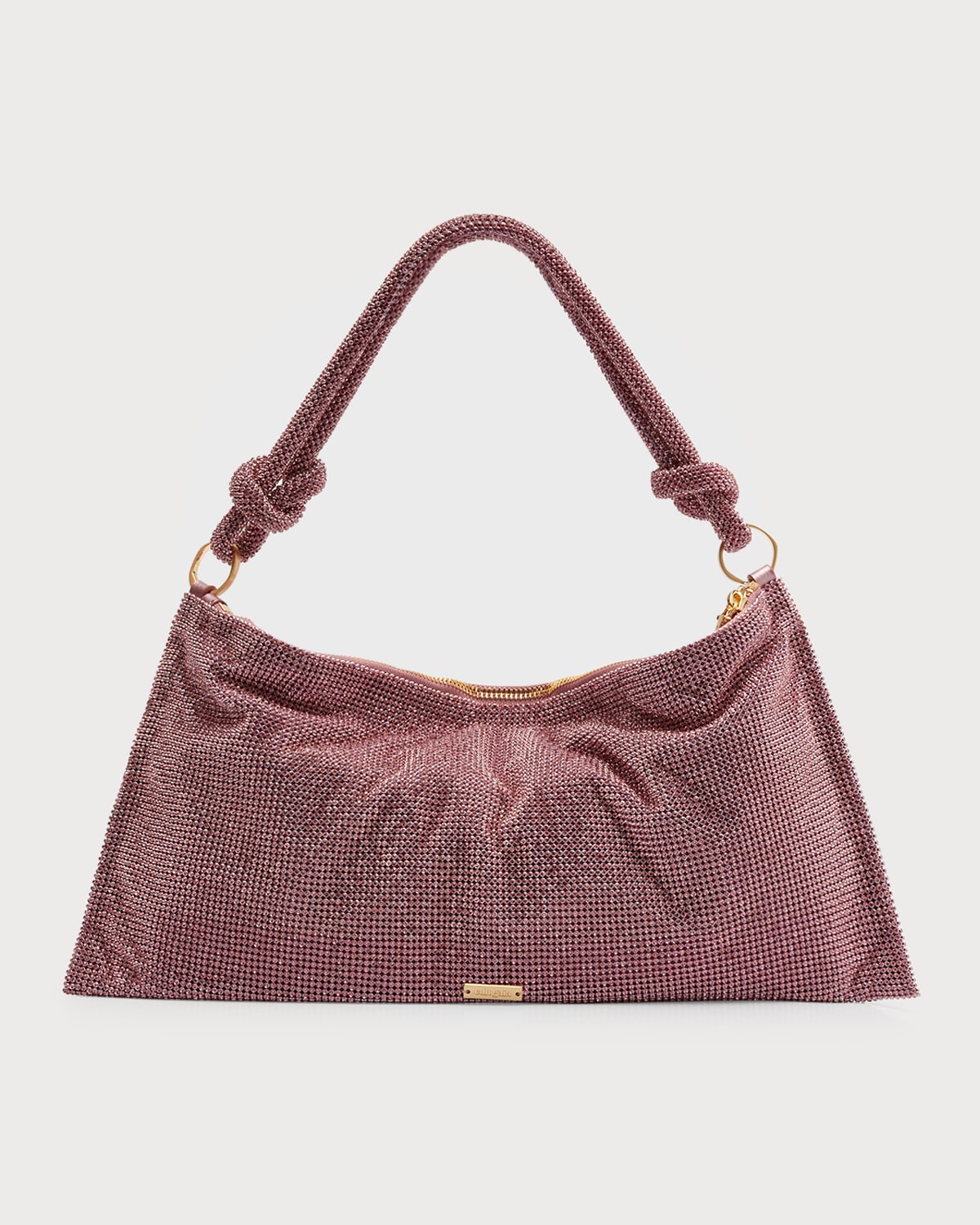 Cult Gaia Hera Knotted Rhinestone Mini Shoulder Bag Neiman Marcus