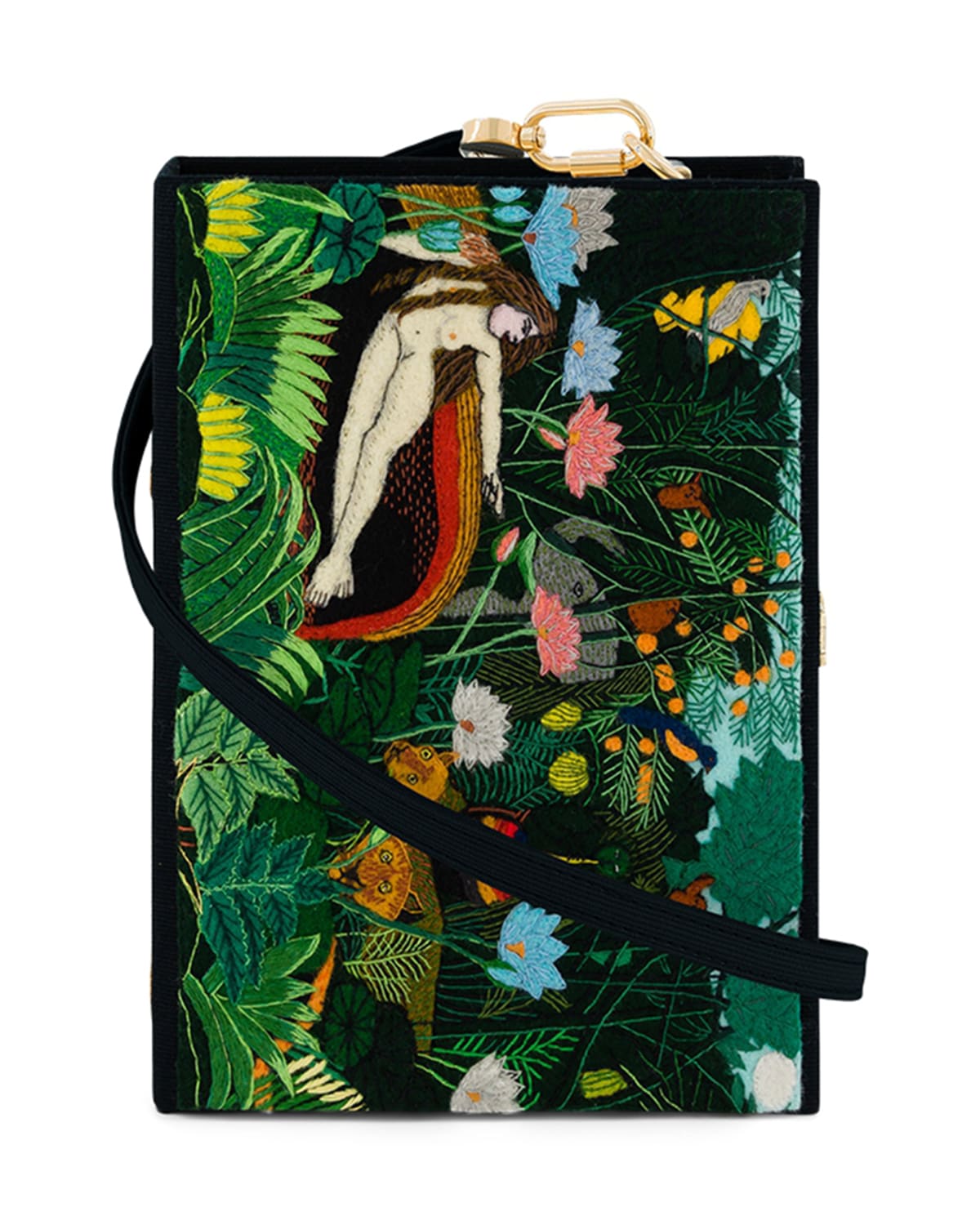 ソ*ク様 Richardson × Olympia Le Tan Reversi Olympia Le-Tan Le Reve Book Clutch Bag | Neiman Marcus