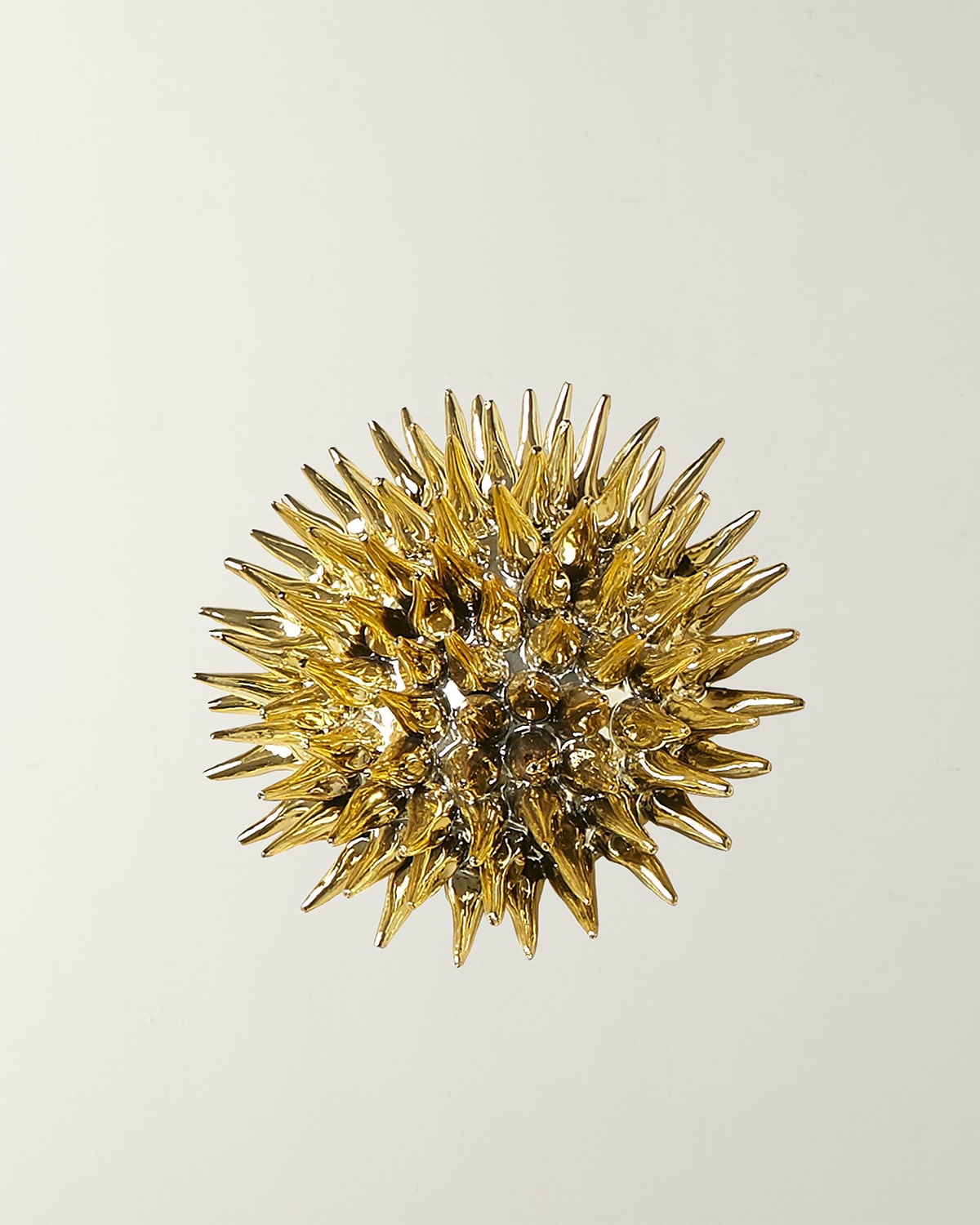 Ashley Childers for Global Views Urchin Large Wall Decor, Gold Neiman