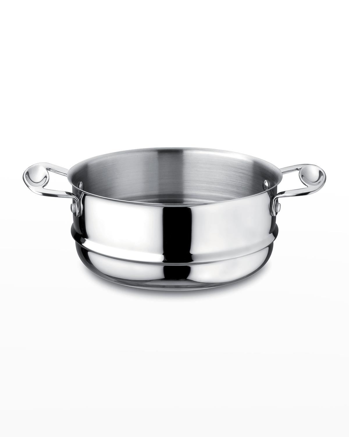 Casseruola MEPRA Glamour Stone 22 Cm - Acciaio Inossidabile 18/10, Rivestimento Antiaderente Triplo Strato, Per Tutti I Fuochi Inclusa Induzione