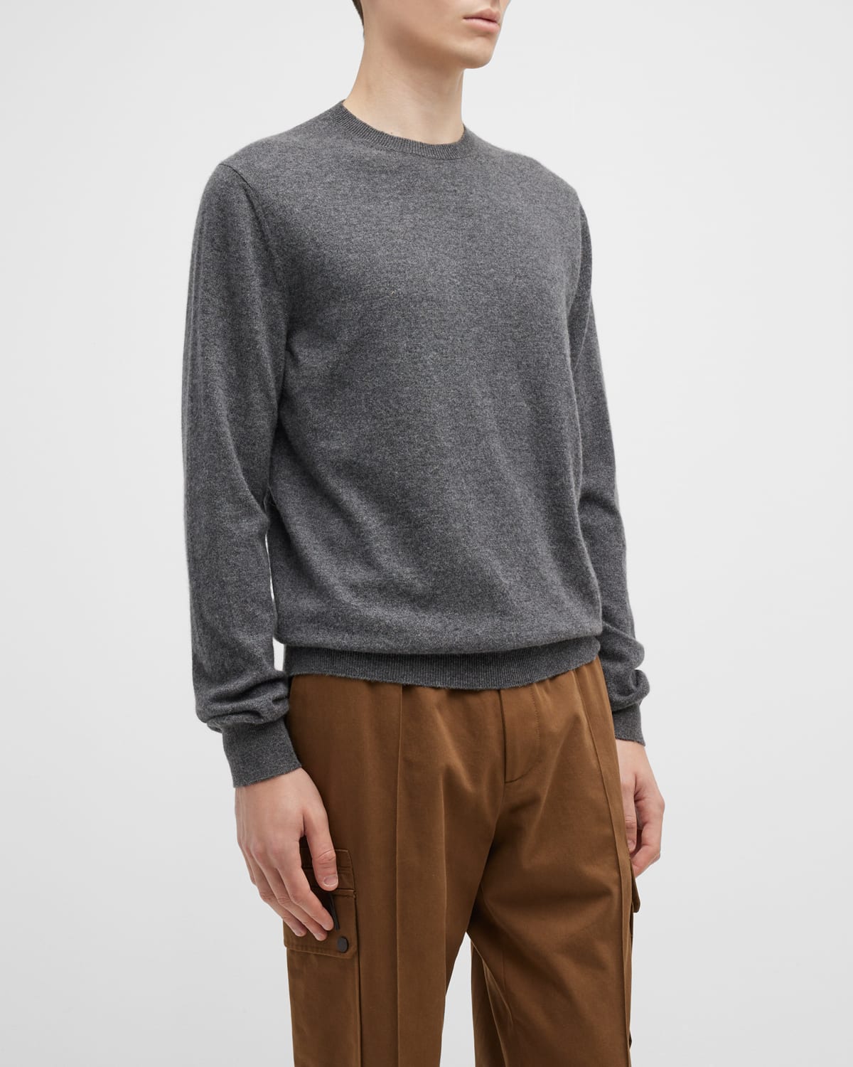 Amiri Men's Cashmere Bandana Applique Sweater | Neiman Marcus