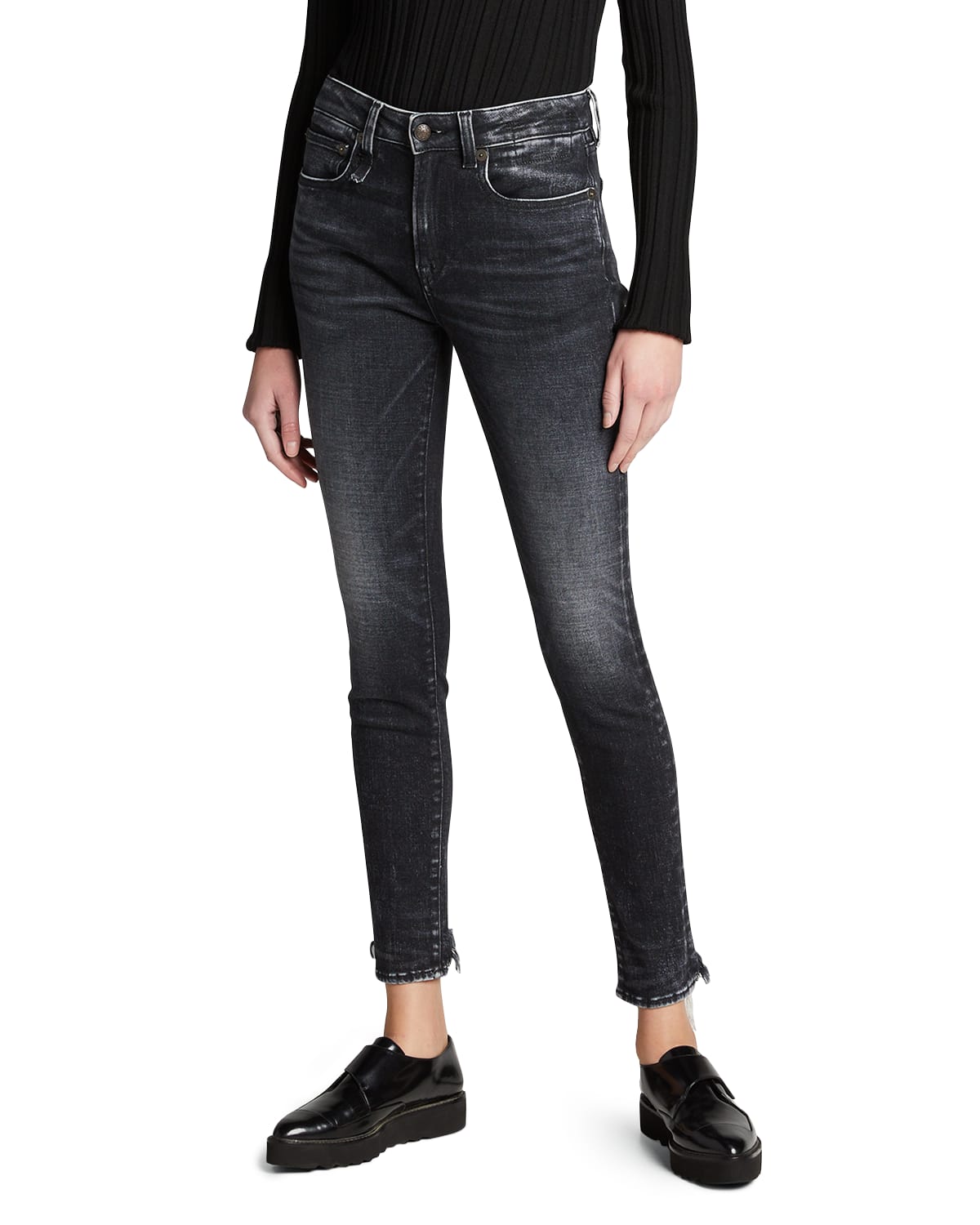 Rag & Bone Cate MidRise Ankle Skinny Jeans Neiman Marcus