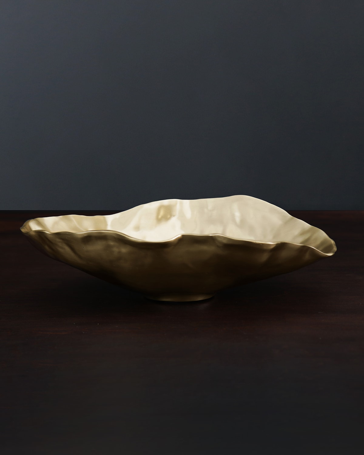 Beatriz Ball Sierra Modern Foglia Leaf Small Tray Gold main image 0