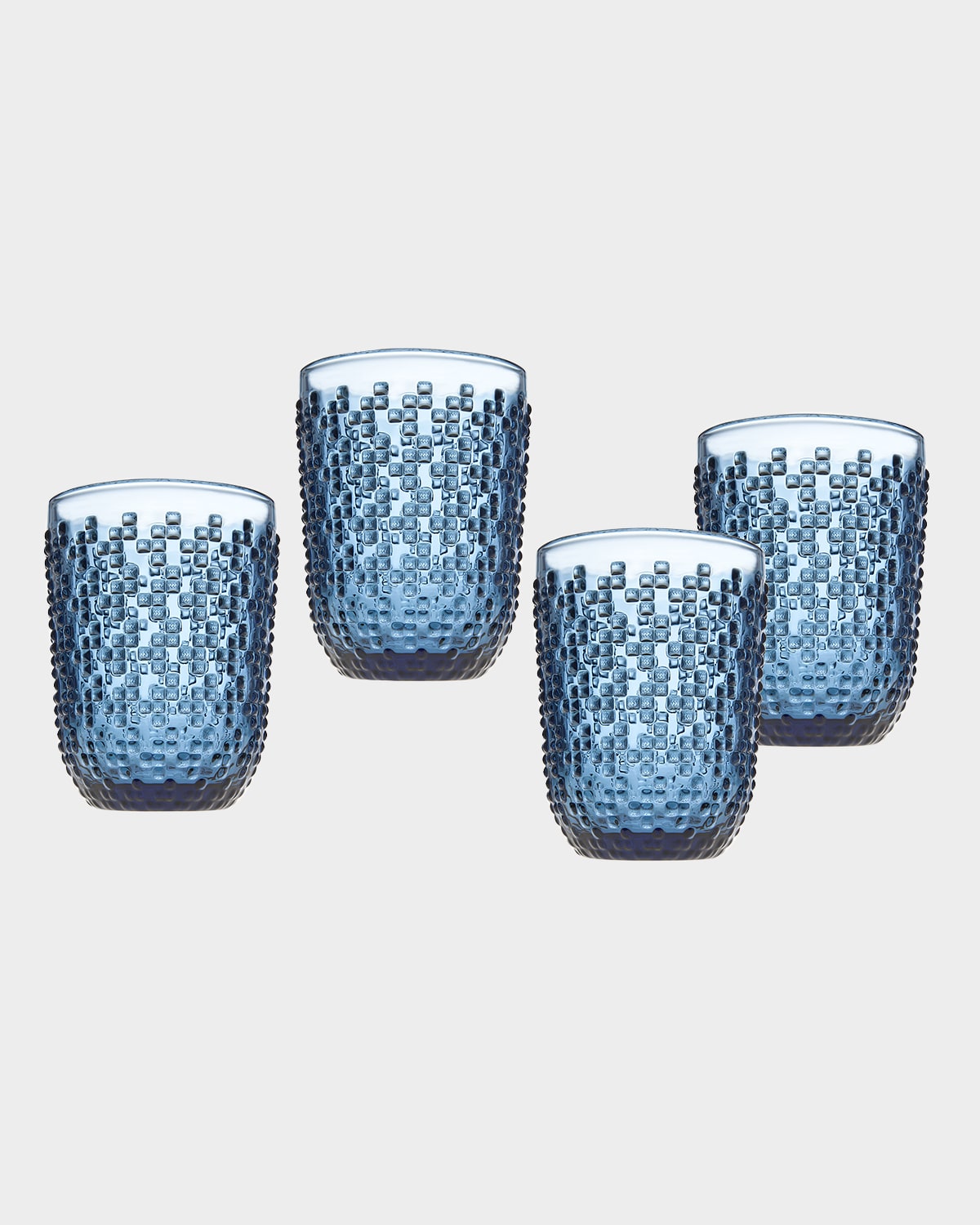 Godinger Blue Claro Double OldFashioned Glasses, Set of 4 Neiman Marcus
