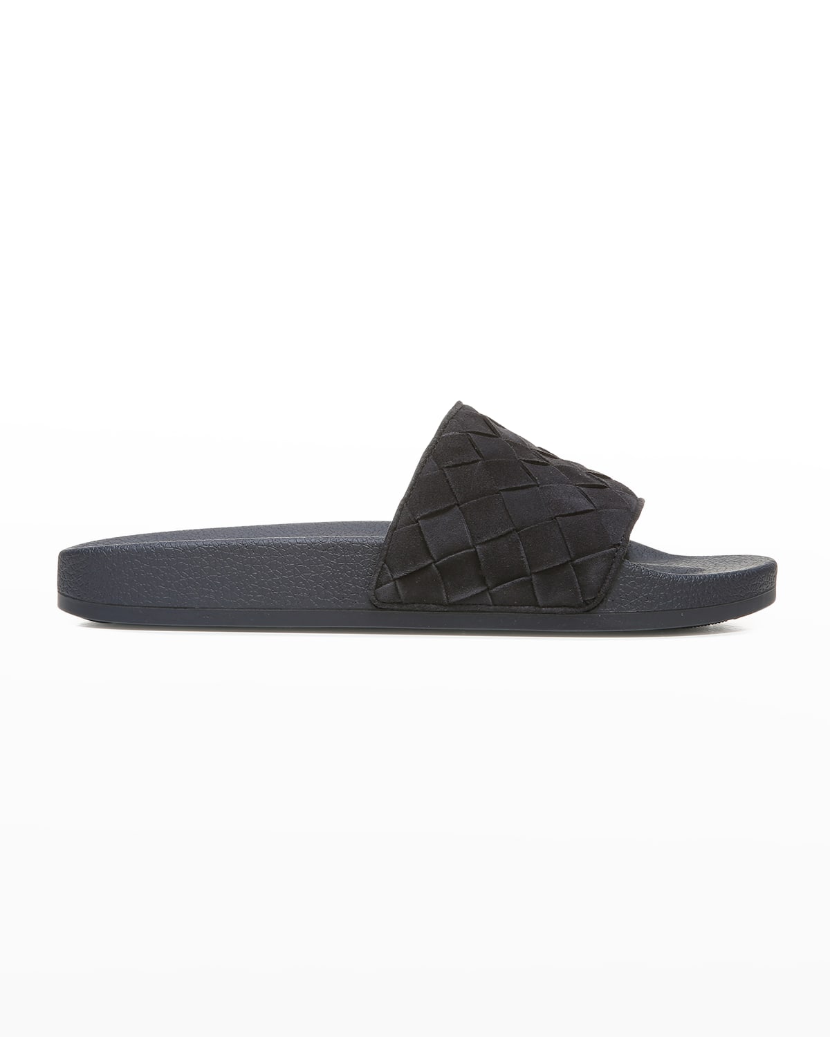 Versace Men's Tonal Greek Key Slippers Neiman Marcus