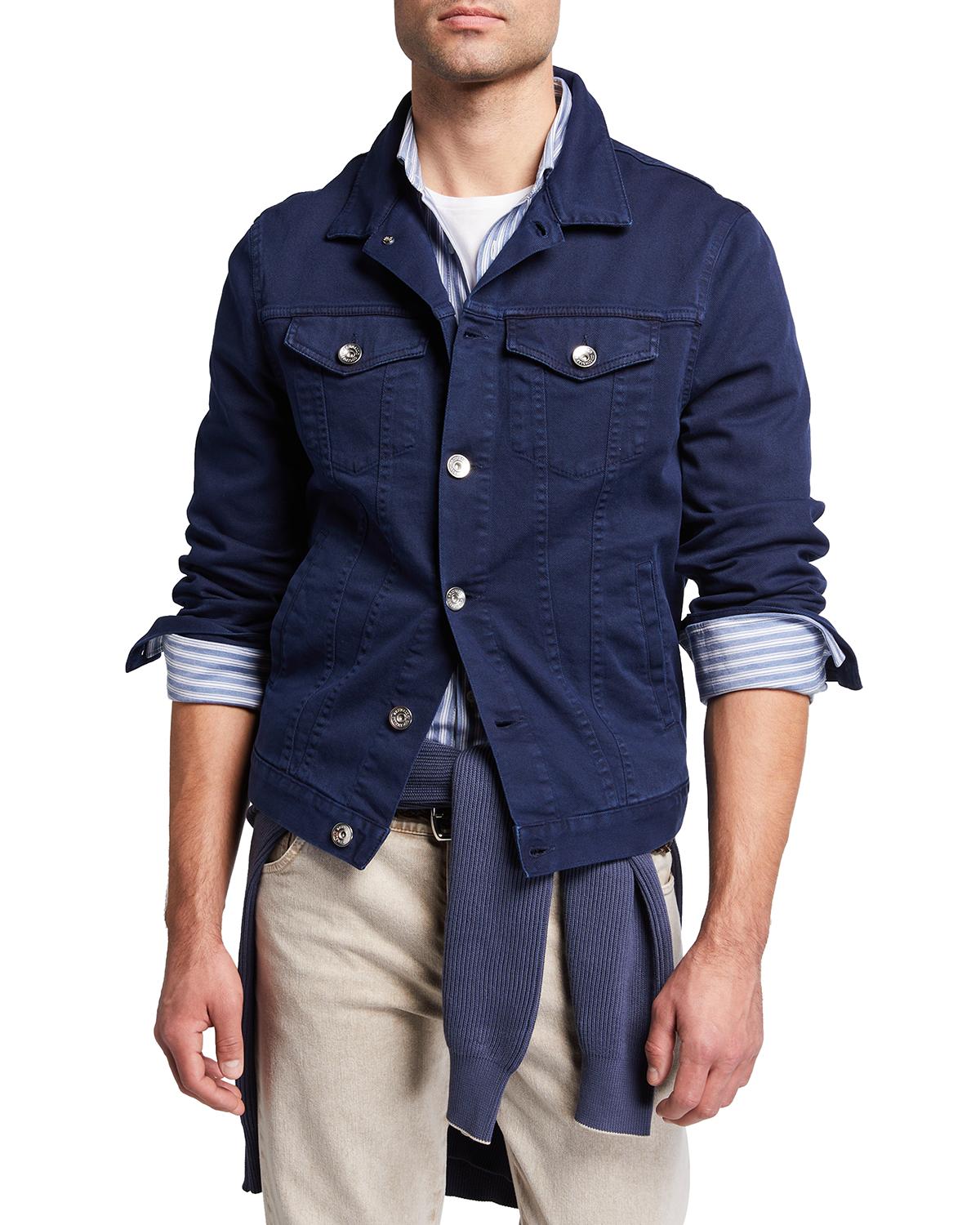 Veste Trucker En Jean Darring USA Taille XXL - Bleu Délavé - Neuf Avec étiquettes