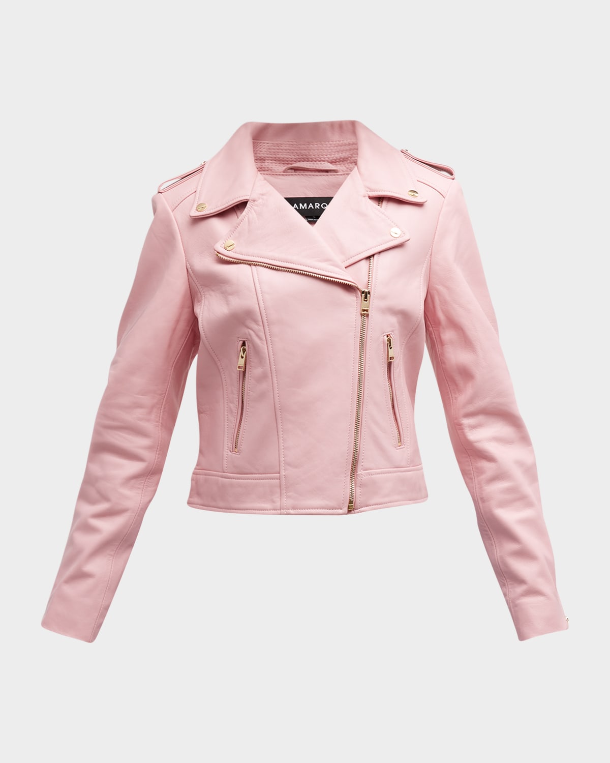 Veste Perfecto Biker Femme Souleiado - Floral Cuir - Taille M/L - Occasion