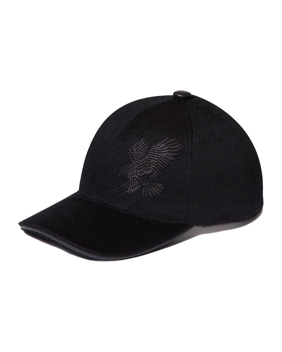 Casquette Baseball Stefano Ricci Luxe En Cuir - Taille M, Bleue, Neuve Avec étiquettes