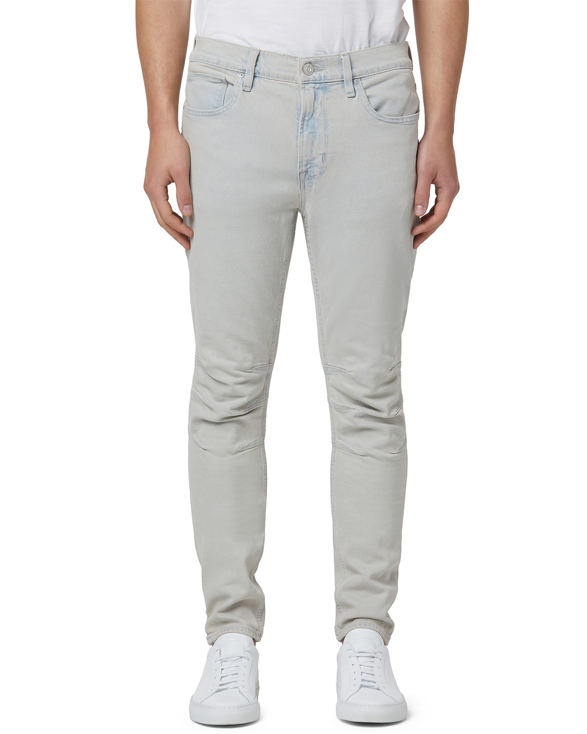 light washed moto jeans