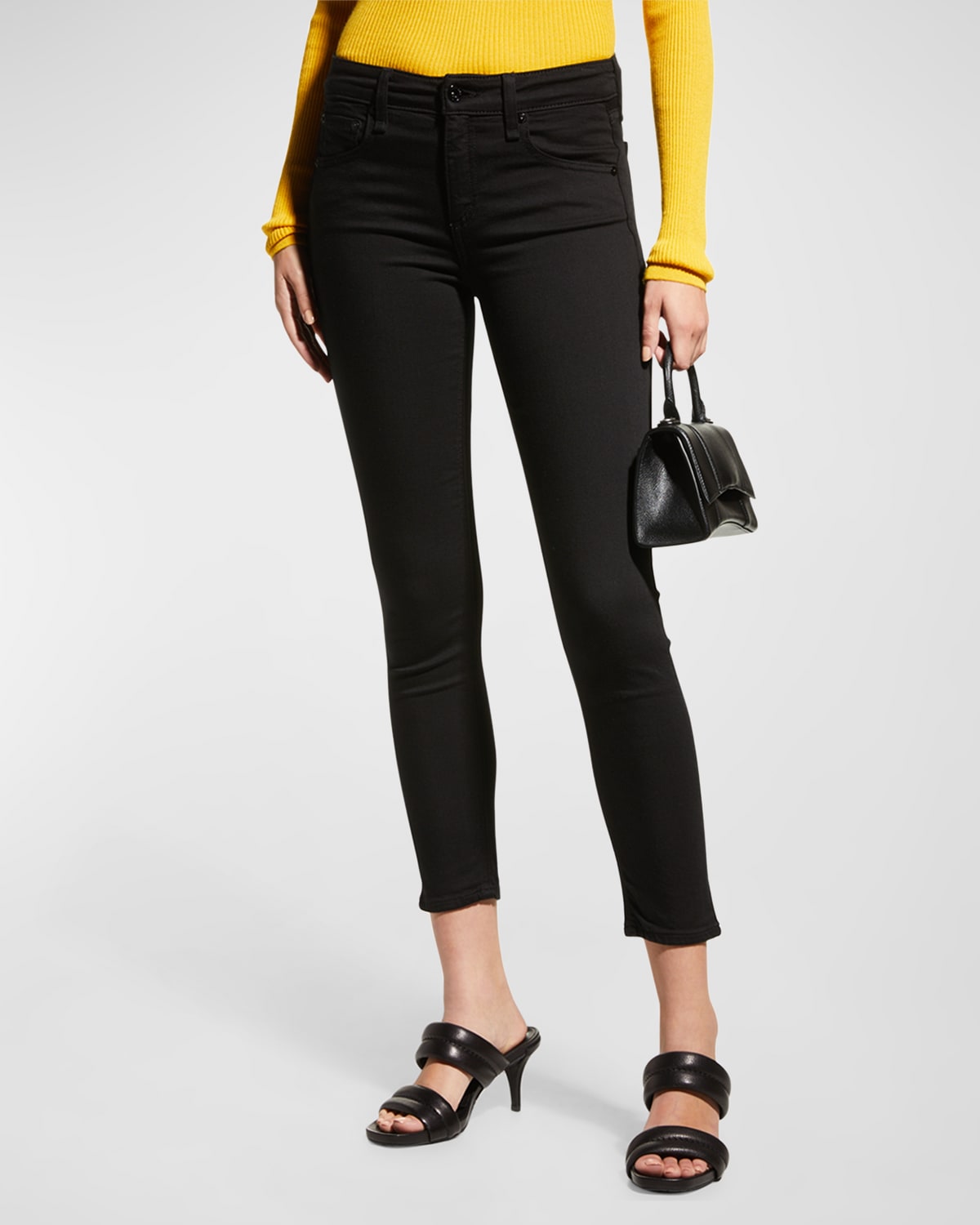 Rag & Bone Cate Mid-Rise Skinny Ankle Jeans | Neiman Marcus